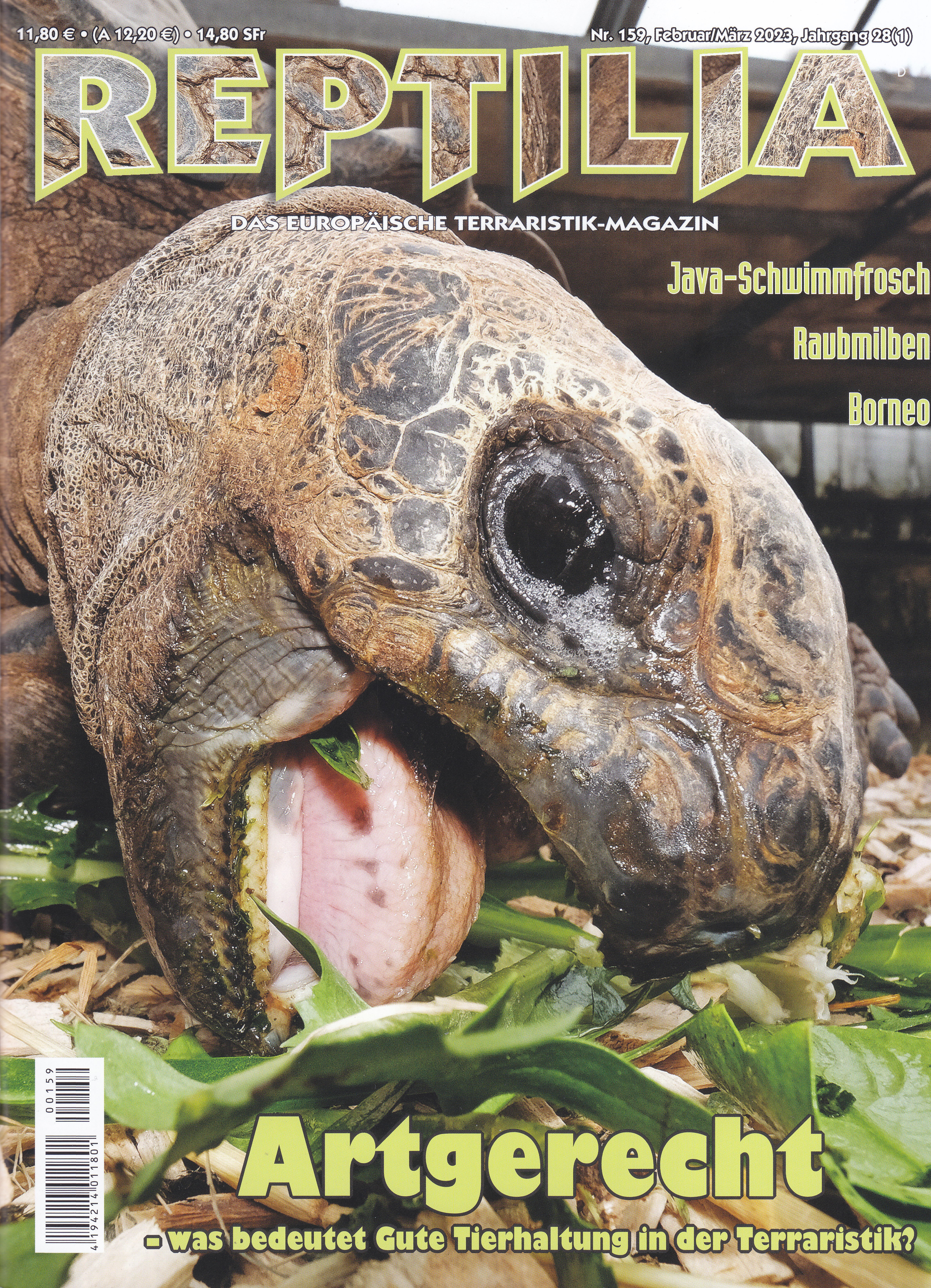 Reptilia Nr.159 Februar 2023/März 2023