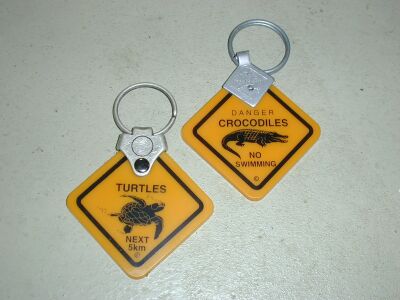 Schlüsselanhänger, Australische Road Signs