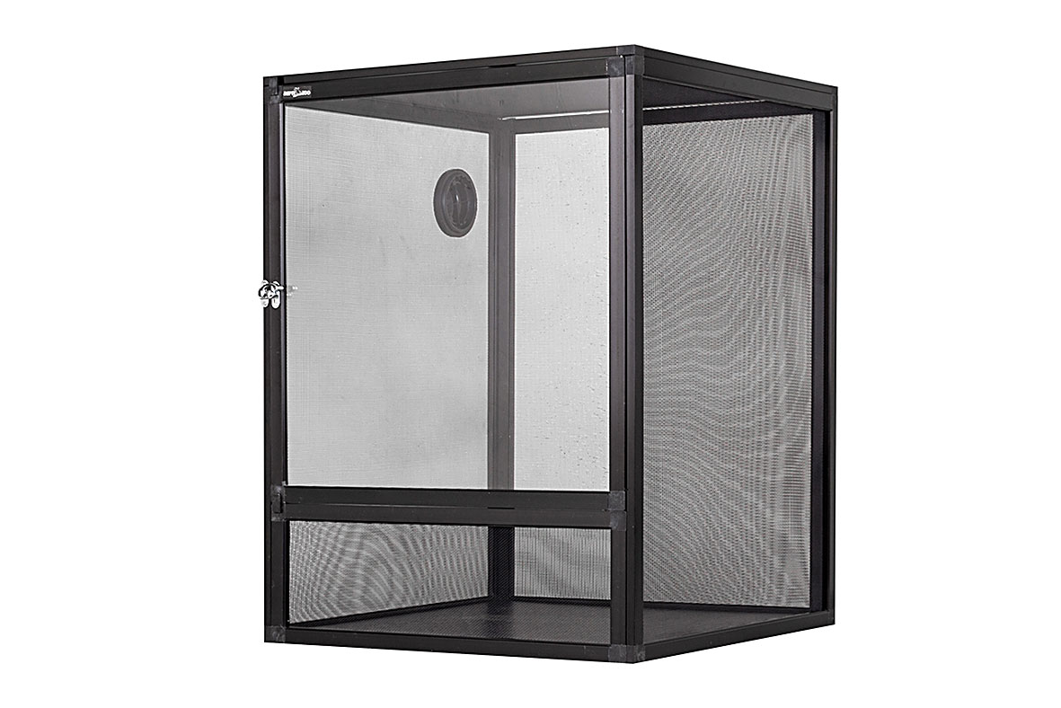 ReptiZoo Alu GAZE-Terrarium MEDIUM 45x45x60 cm aus Metallgewebe/Gitter (AC454560)