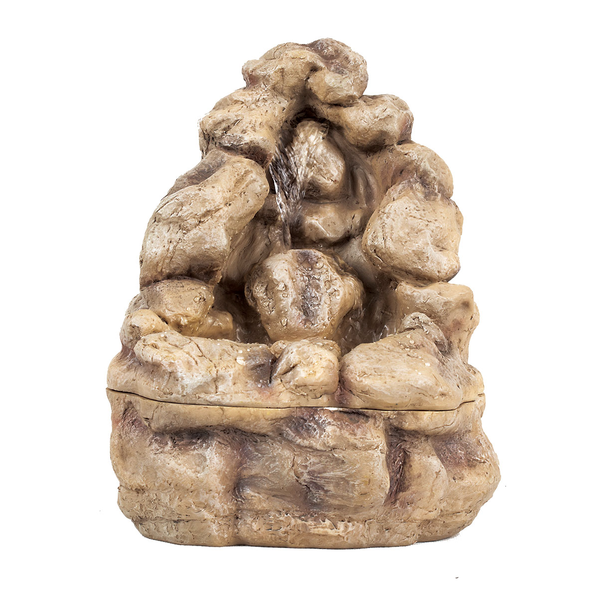 ReptiZoo Natürlicher Wasserfall 21x20,5x23,5 cm (WF0401) (mit Video)