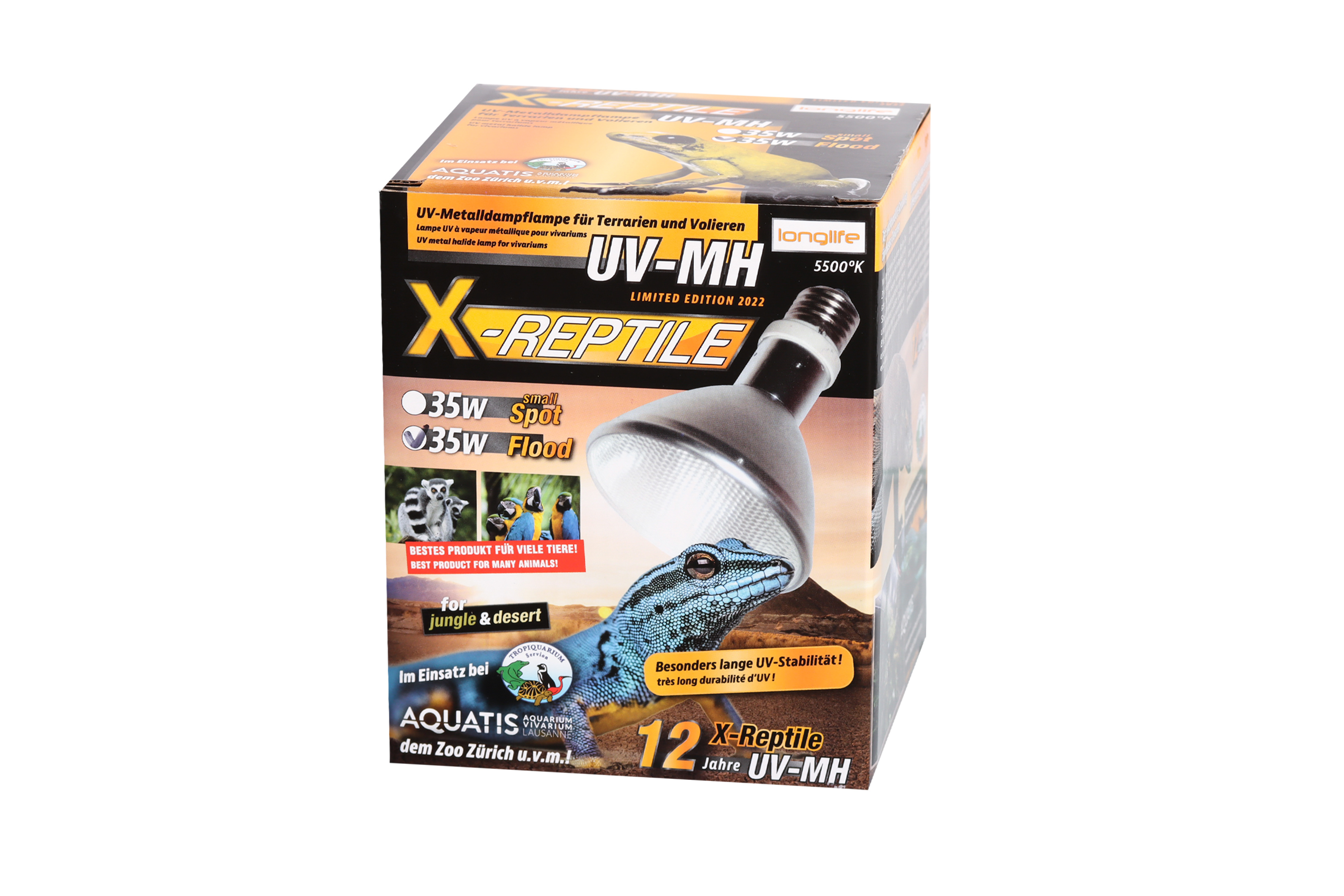 X-Reptile HID-Lampe (UV-Lampe) 35 Watt Flood