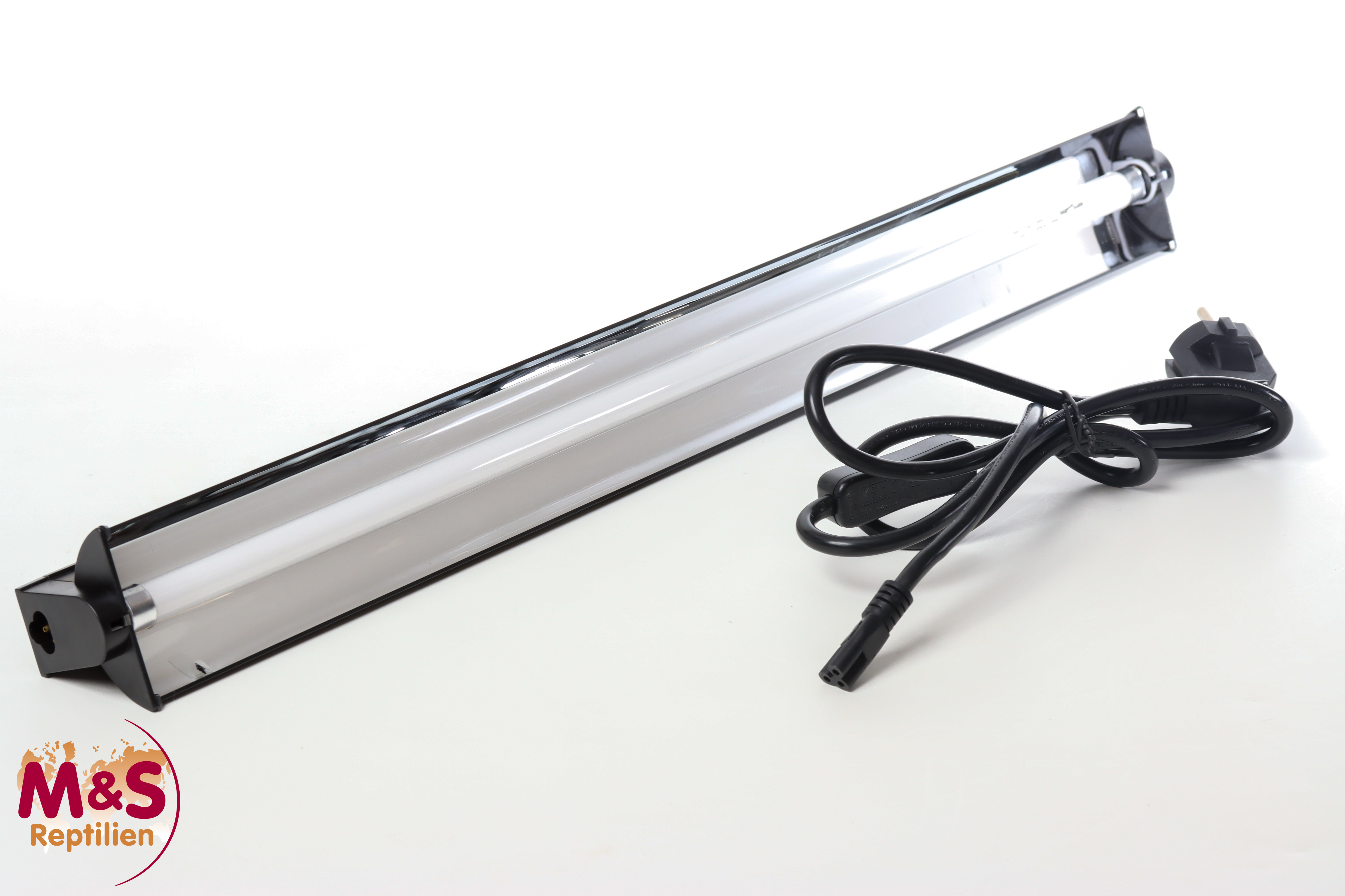 ReptiZoo Terrarien Pro T5 Einbauleuchte mit 10% UVB-Röhre 24 Watt (AT2824ST)