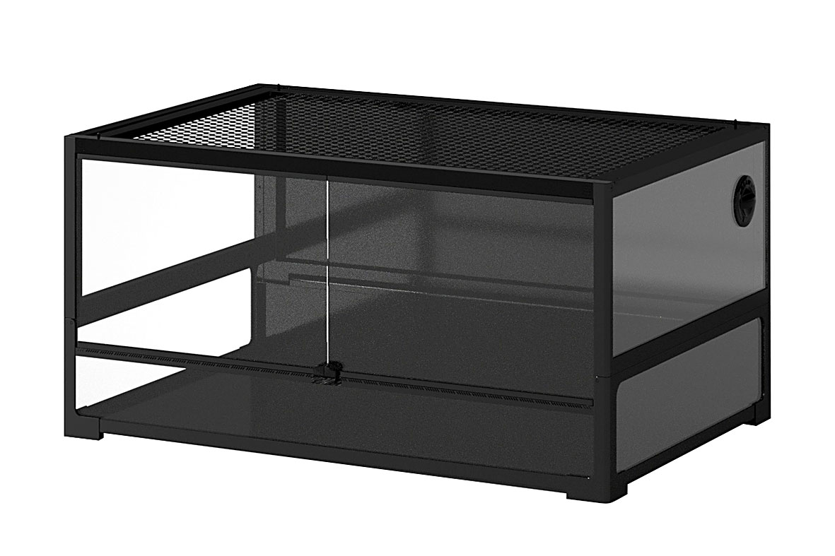 ReptiZoo Glasterrarium "easy-build" (NRK906045), klappbar und verschickbar, 90x60x45cm