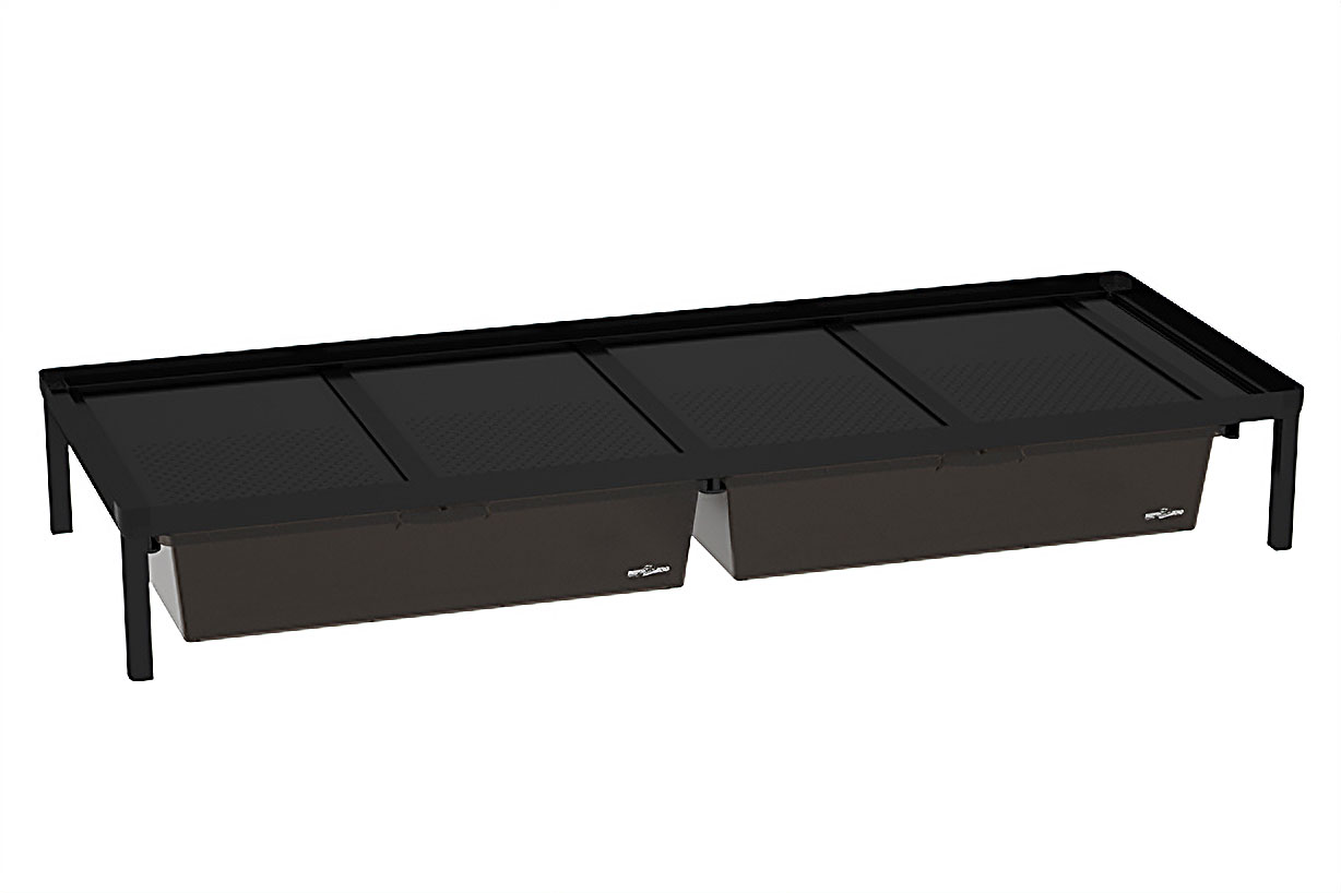 ReptiZoo Zuchtrack -2 bis 4 fach- inklusive zwei Boxen medium + Trennstreifen (IN017A)