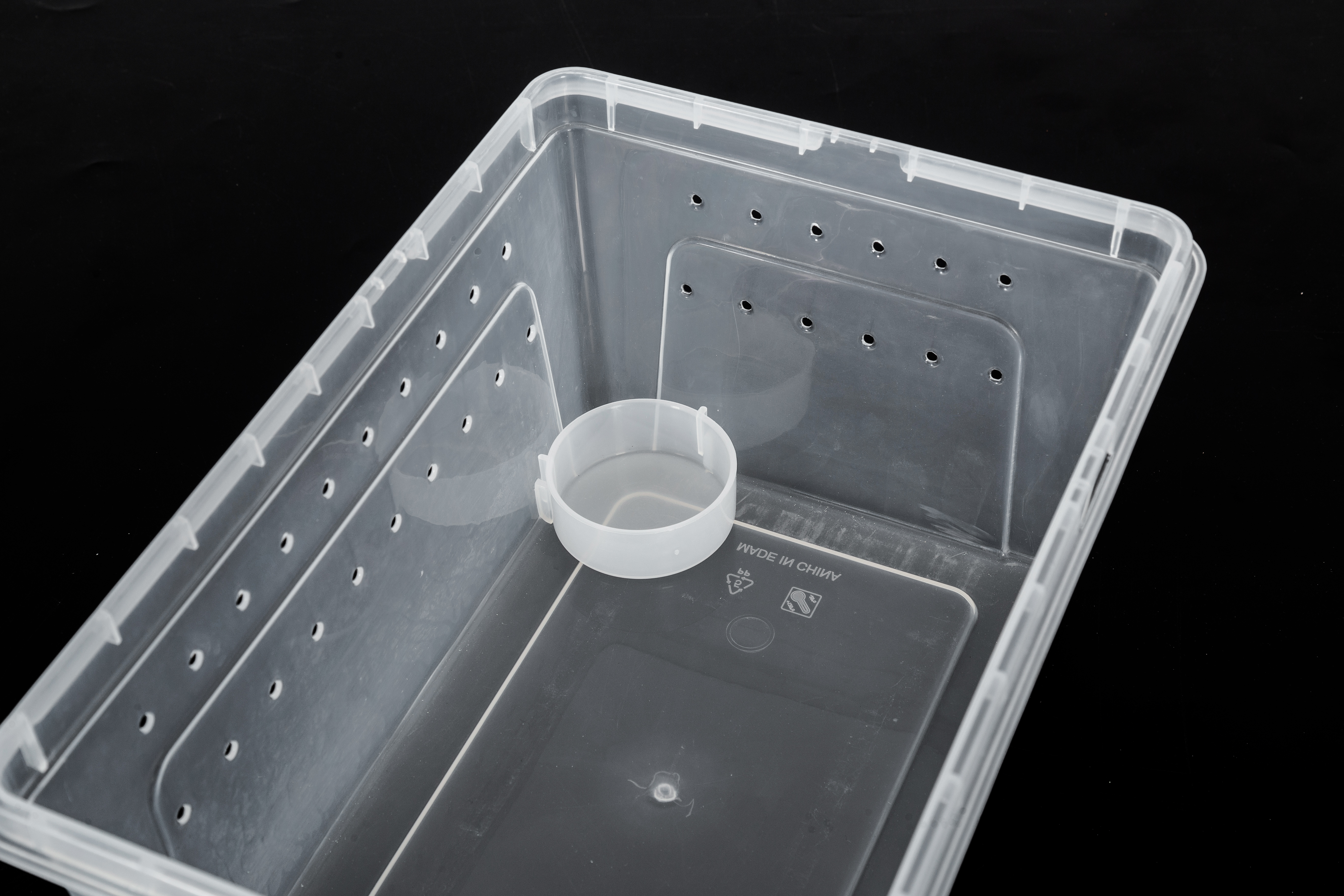 ReptiZoo Aufzuchtbox (RT2016S), ohne Wasserschale, Größe S, 19x12,5x7,5cm