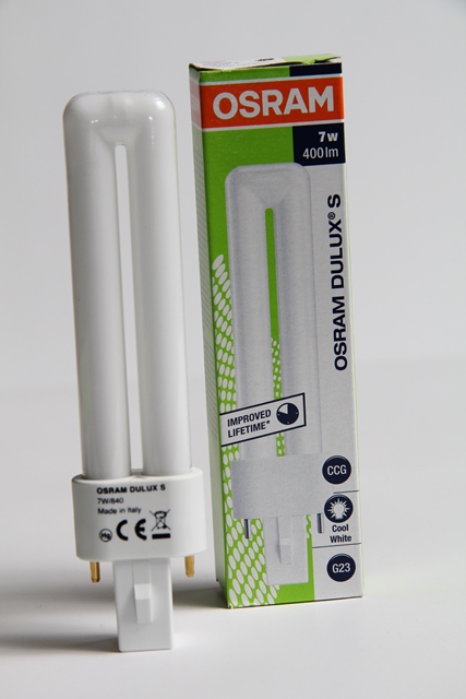 Energiesparlampe / Ersatzbirne 7 Watt