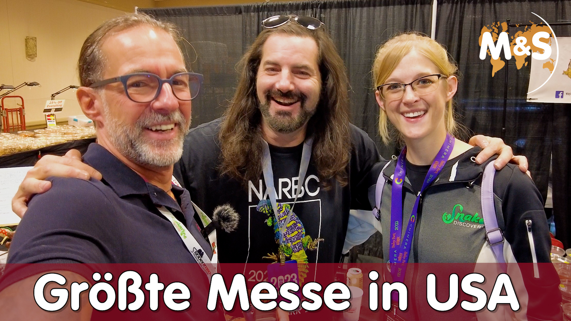 Größte Messe in USA | Chicago Reptile Show 2023 | NARBC