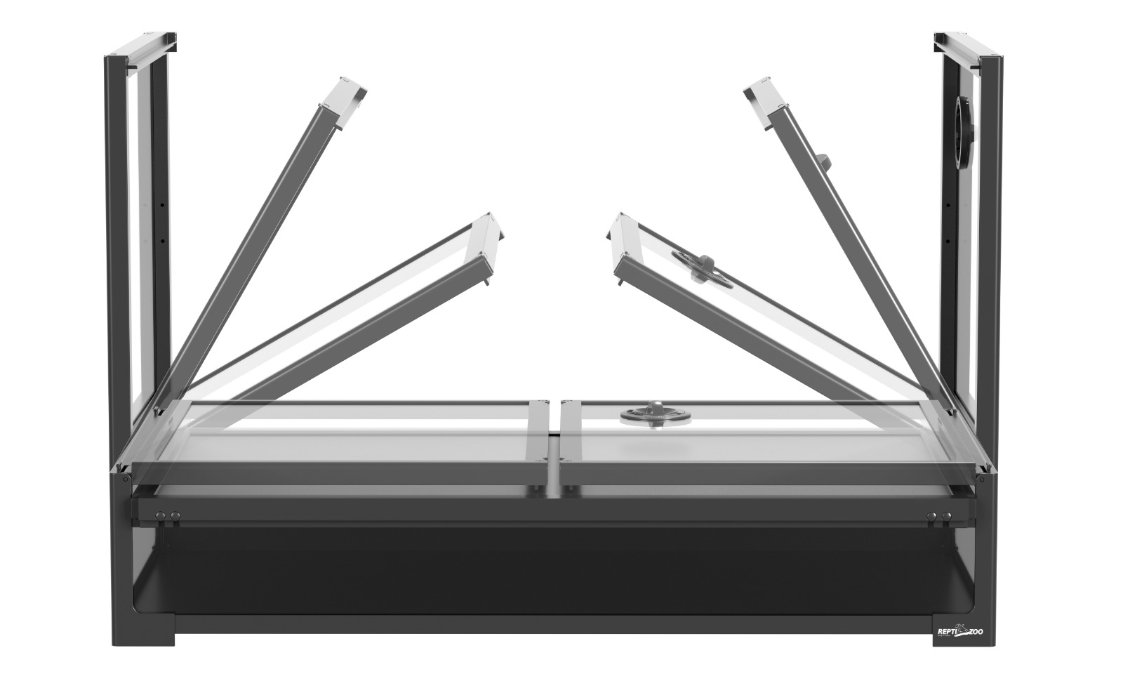 ReptiZoo Glasterrarium "easy-build" (NRK763030), klappbar und verschickbar, 76,2x30,5x30,5cm