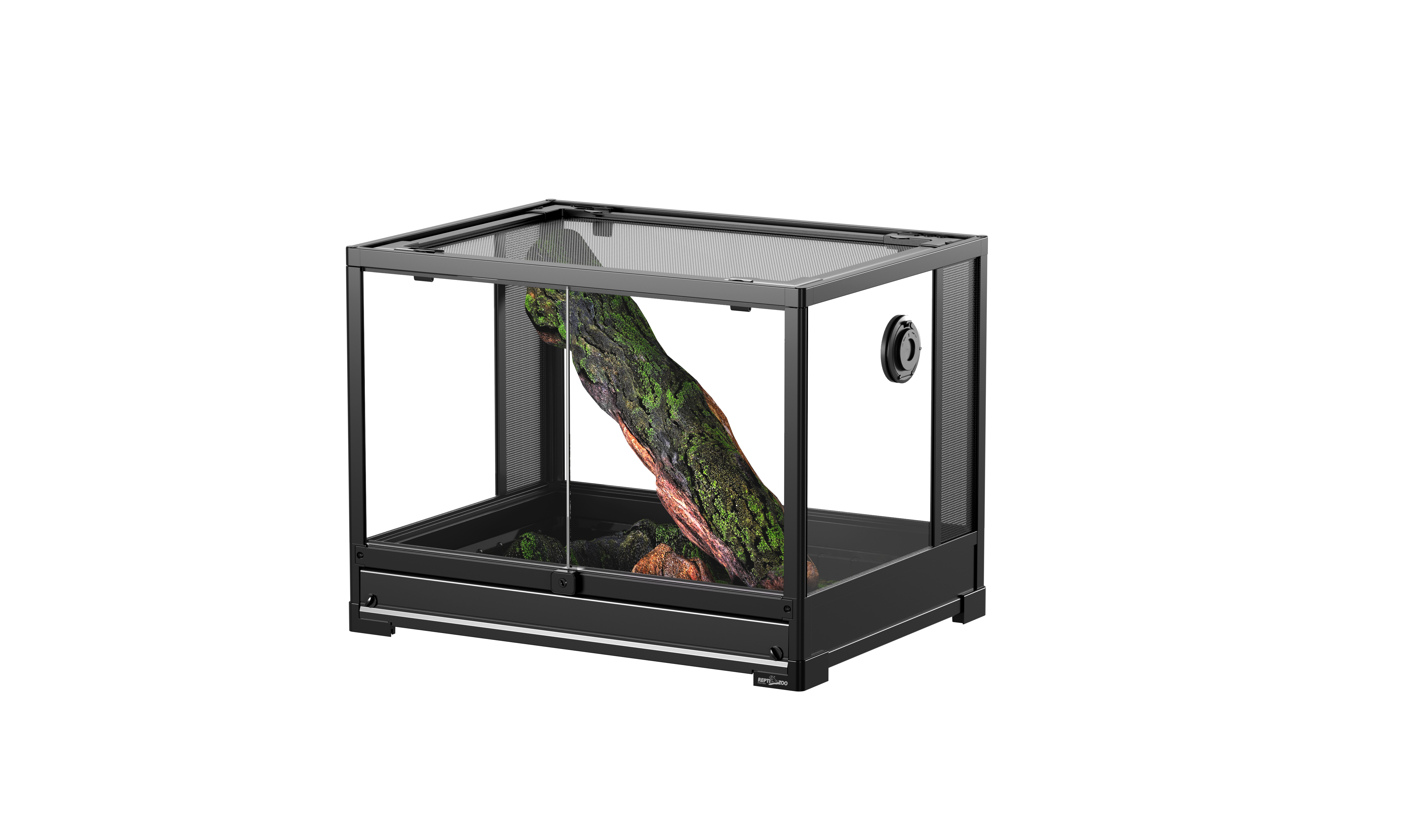 ReptiZoo "Easy Clean" Knock-Down Terrarium (mit Schwingtüren), 60 x 45 x 45cm (CRK0107)