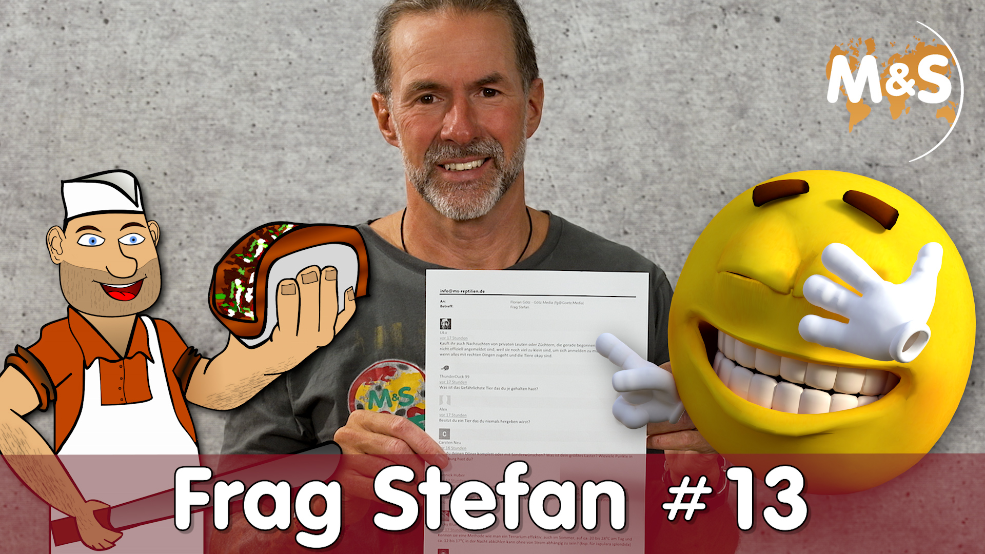 Döner mit allem? | Gefährlichstes Reptil? | Frag Stefan #13 | Reptil TV