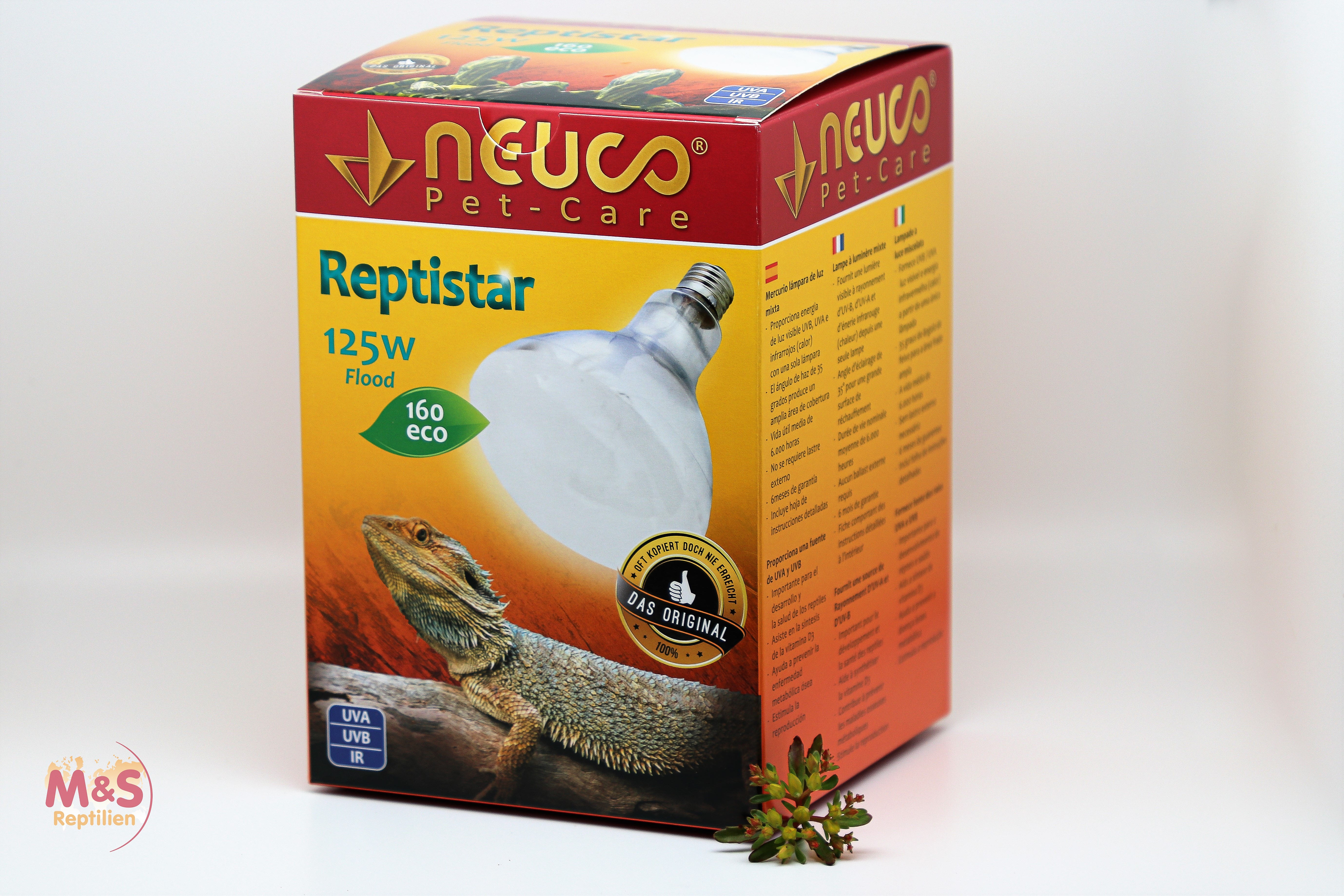 Neuco Reptistar (UV-Lampe) 125 Watt Flood (Eco 160)