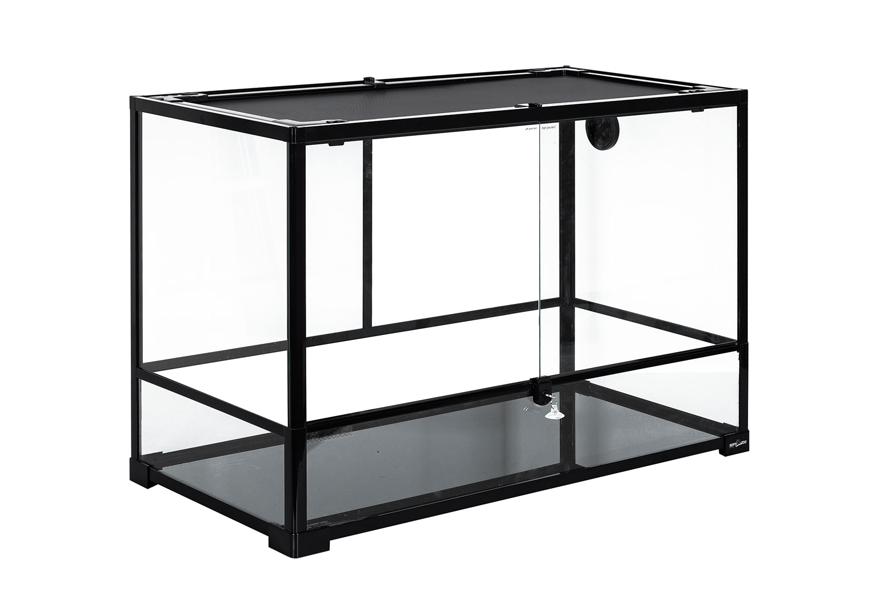 ReptiZoo Glasterrarium 92x45x60cm mit Schwenktüre, zerlegbar - verschickbar! RK0120 (ohne Inhalt)