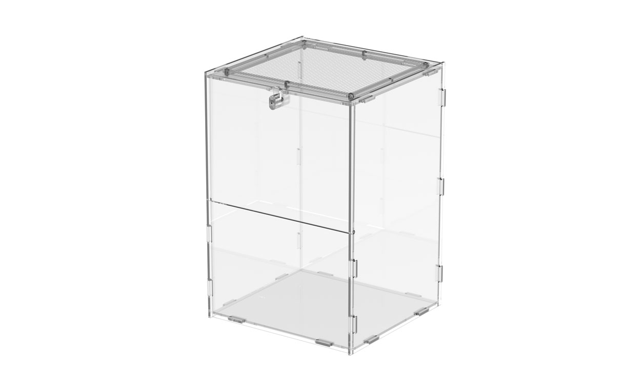ReptiZoo Knock-Down Acryl-Terrarium, 19,5 x 18,5 x 29 cm  (PACR86)