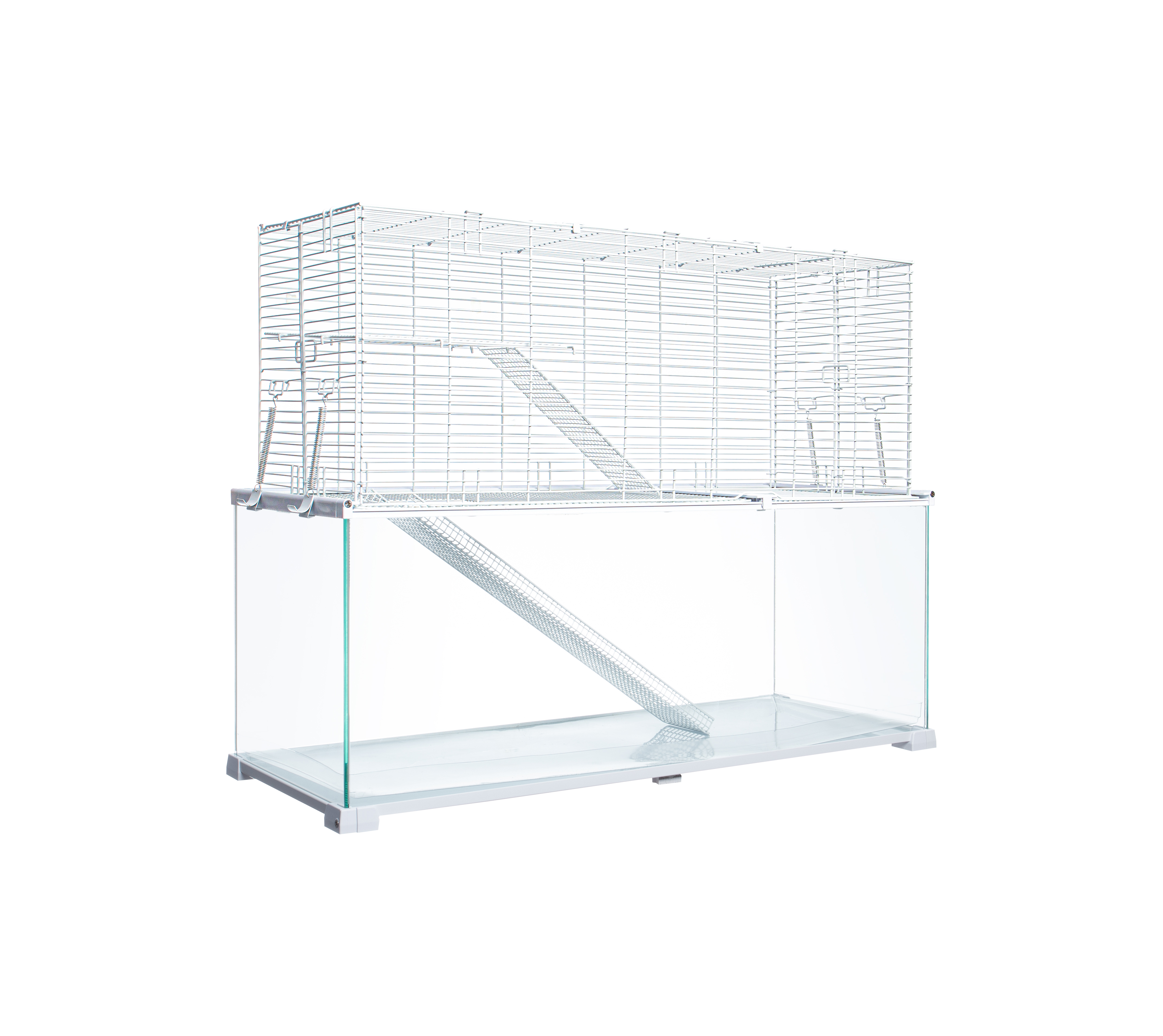 Kleintierterrarium / Kleintierkäfig "easyclean" KIT 76x 30x 58cm  (RAK13WST)