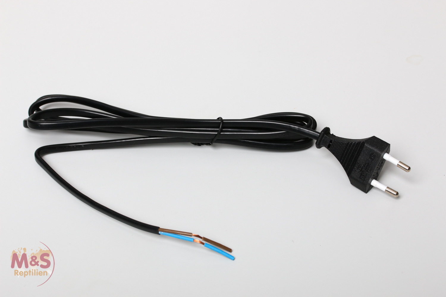 Netzzuleitung 2 m ( Achtung: nicht für Heizelemente/Terraristik zu gebrauchen)
