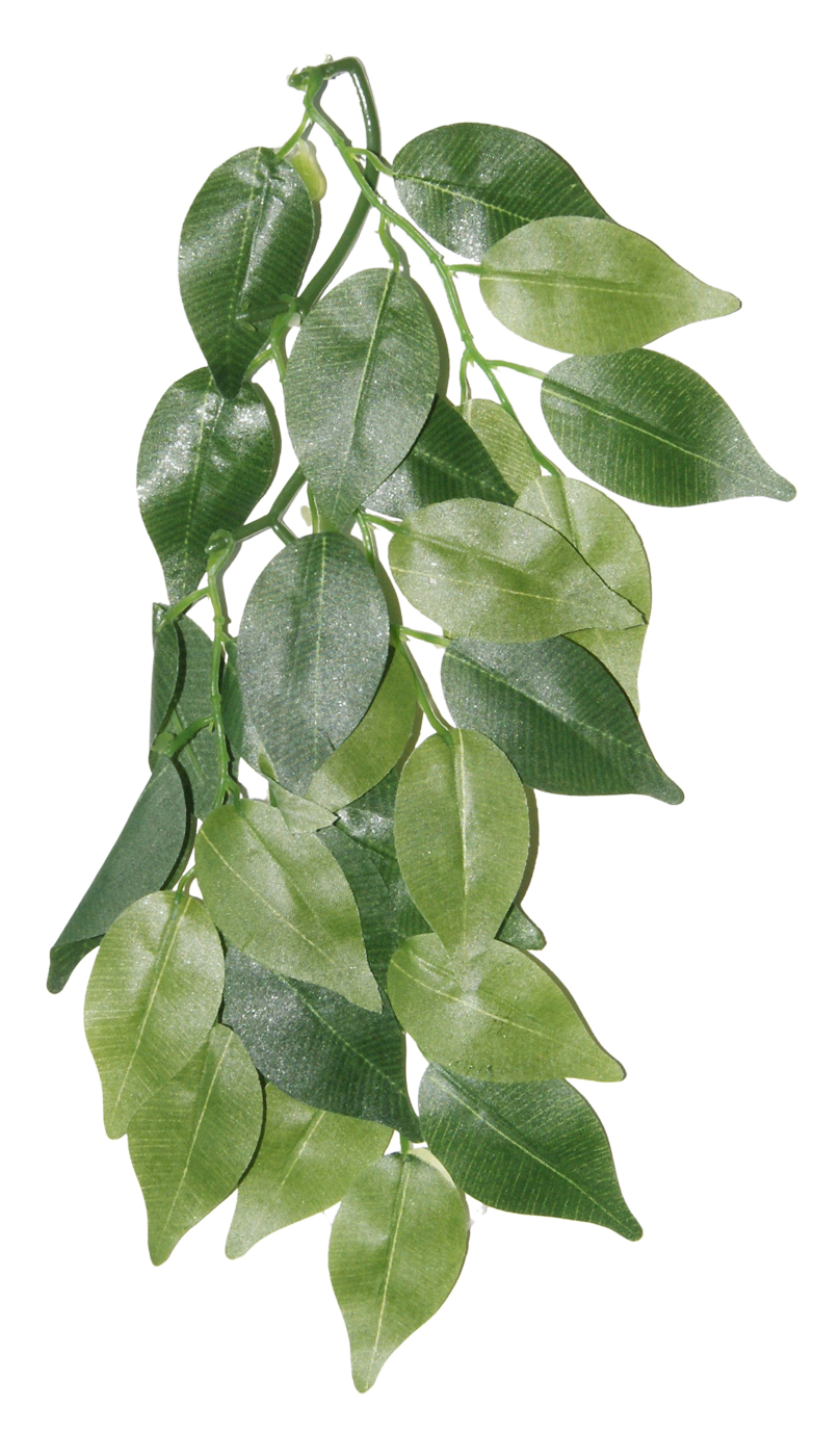 ReptiZoo Kunststoffpflanze "Banyan leaves"  – Terrariendekoration TP002 (50cm)