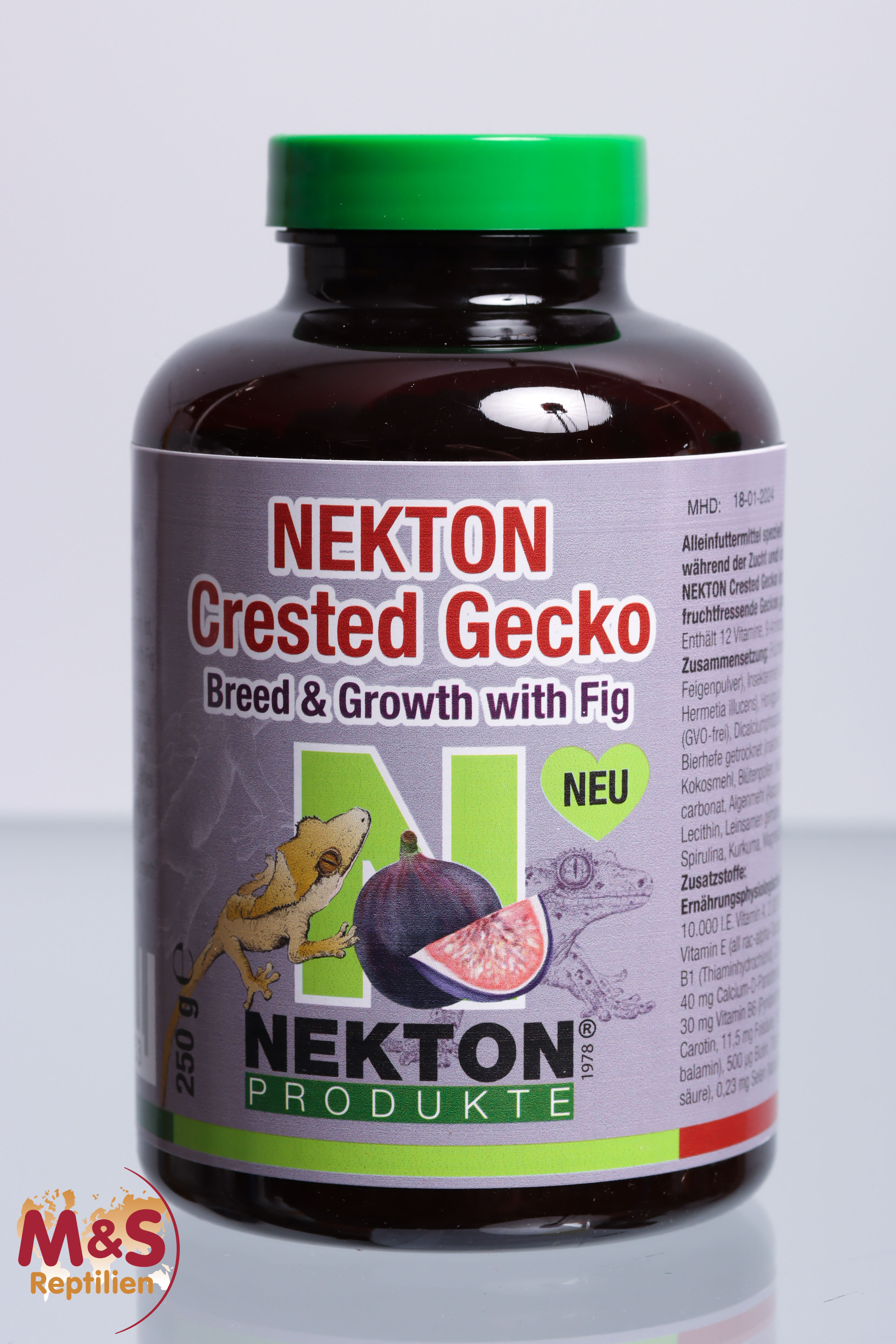 Nekton, Crested Gecko, Breed & Growth with Fig 1300g