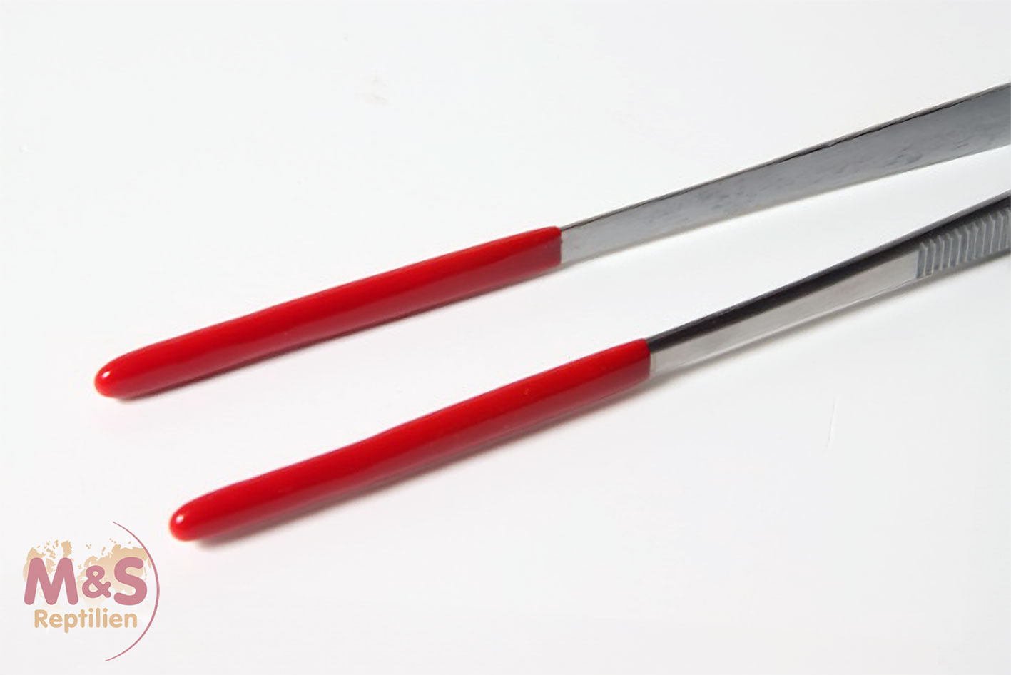 Pinzette, groß  mit Gummiüberzug