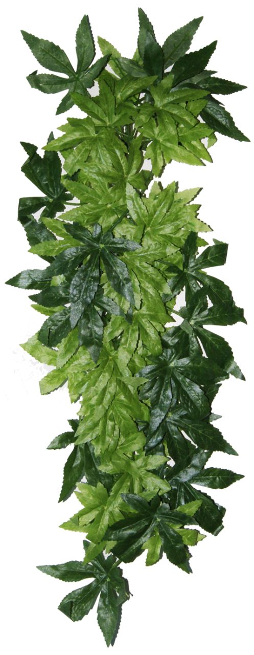 ReptiZoo Kunststoffpflanze "Iha Leaves" – Terrariendekoration ( TP003-50 cm)