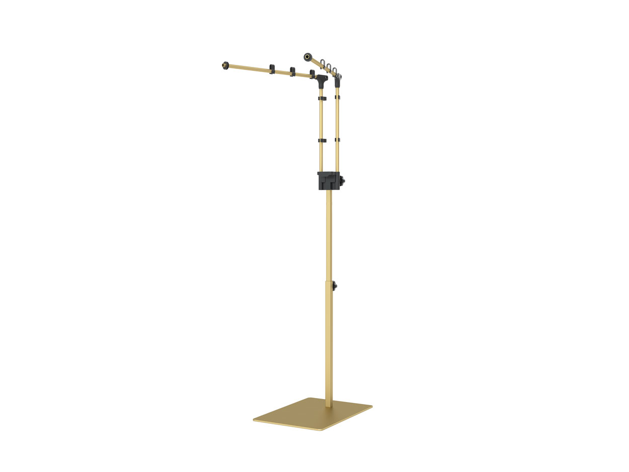 ReptiZoo Standfuß für zwei Lampen, ohne Fassung (HLH015DG)
