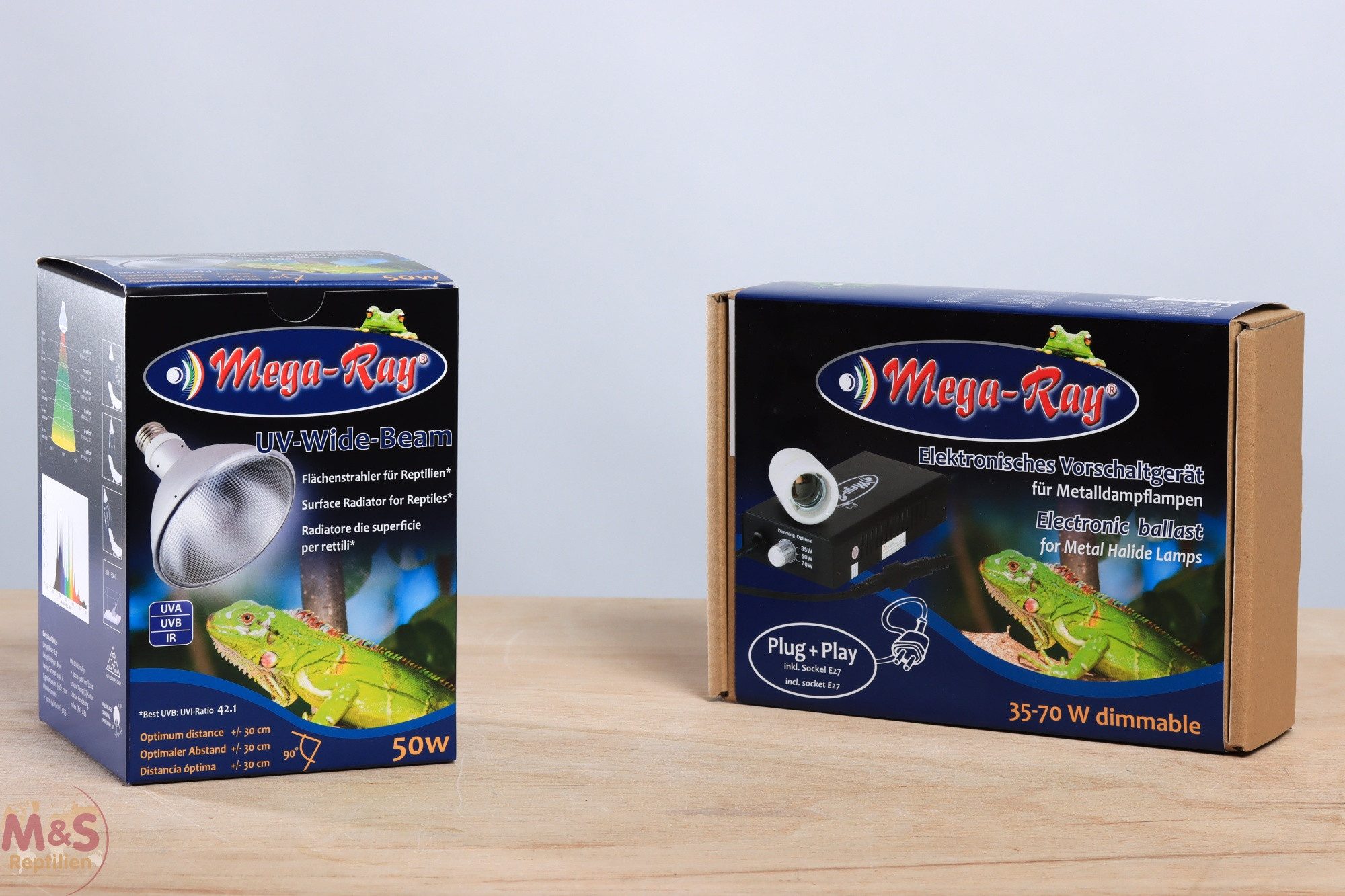 Mega-Ray 50 Watt HID (UV-) Komplettset