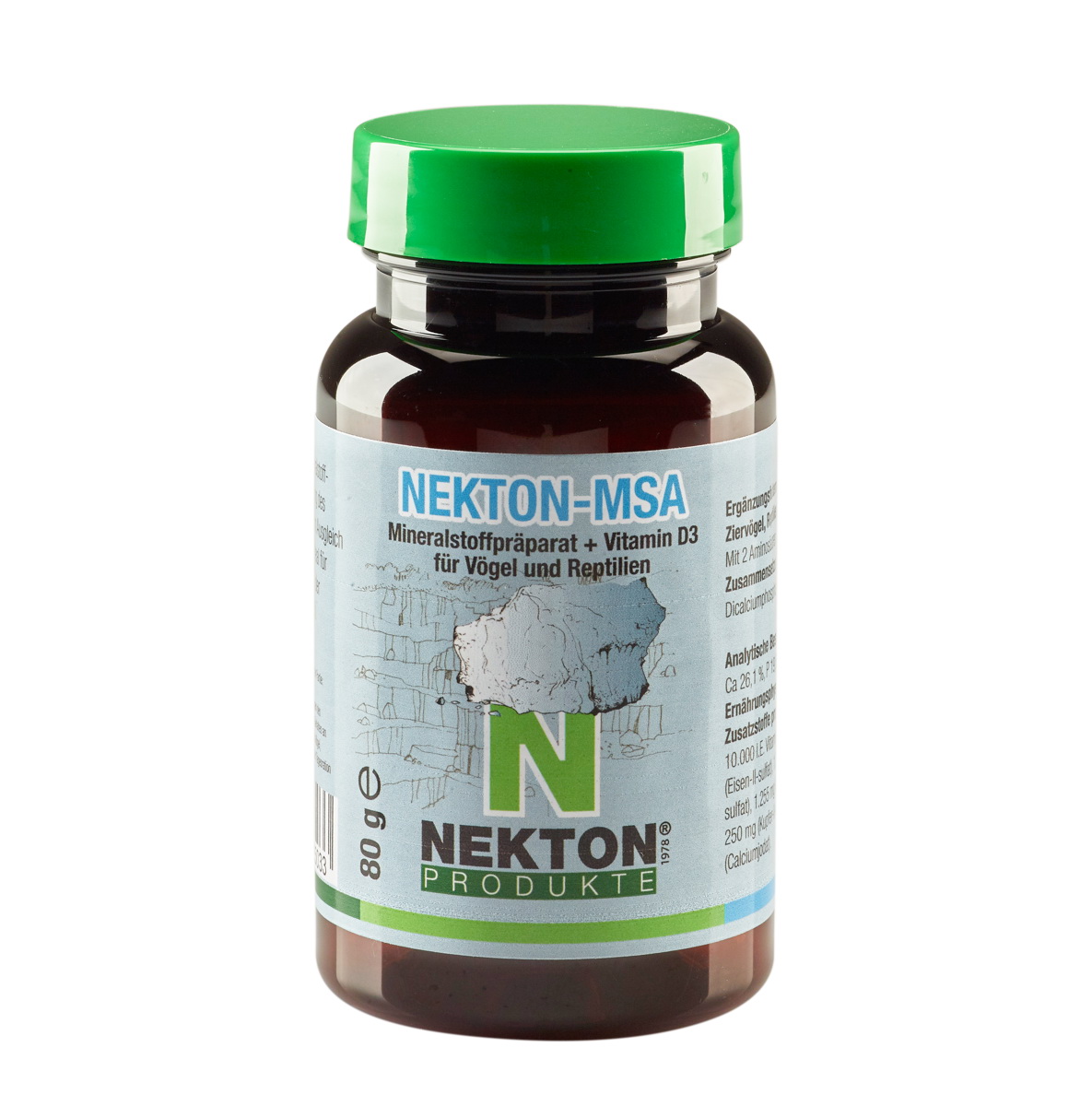 Nekton, MSA, Mineralstoffpräparat + Vitamin D3 80g