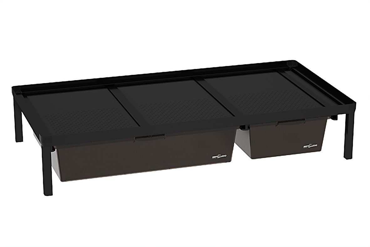 ReptiZoo Zuchtrack -2 oder3 fach- inklusive Box small und medium +Trennstreifen (IN016A)