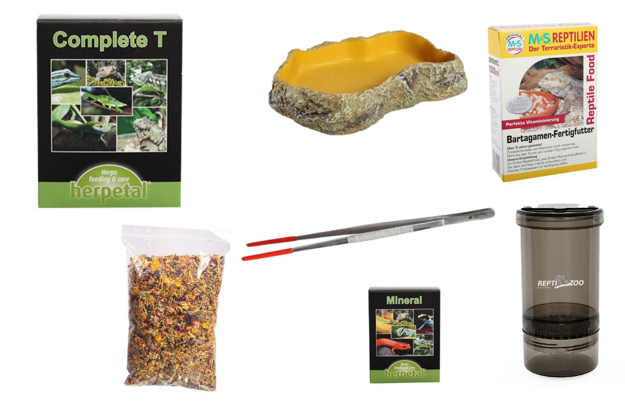 BARTAGAME Ernährungsset inkl. Vitaminpräparate und Zubehör