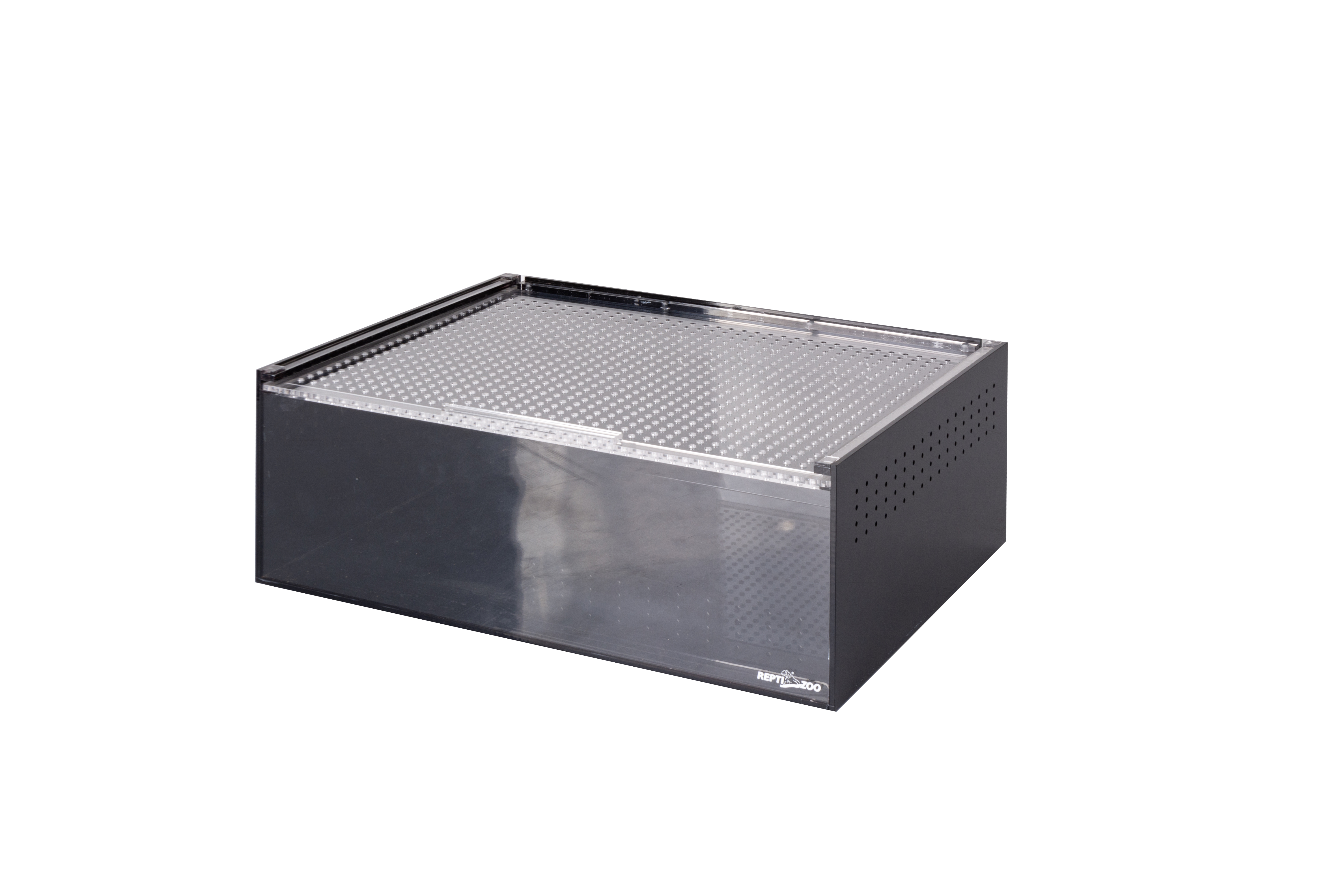 ReptiZoo Plexiglasterrarium (Aufzuchtterrarium) 40x30x15 cm schwarz (ACR02B)
