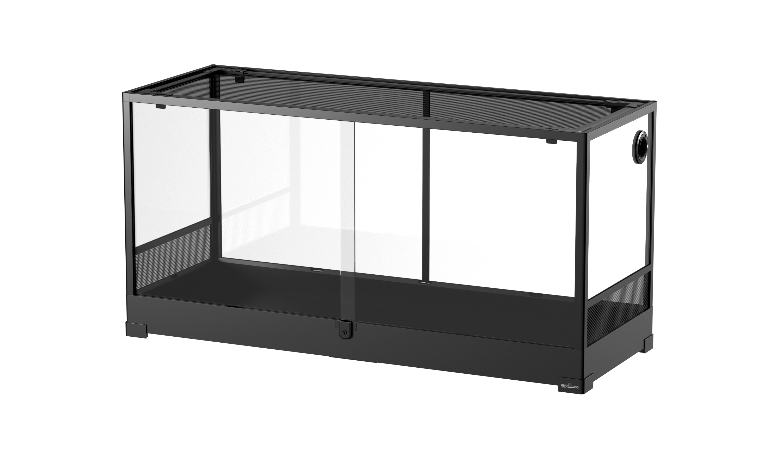 Komplettset DELUXE: Für Landschildkröten (120 cm Länge) mit ReptiZoo Glasterrarium (RK0223), 120x45x60cm