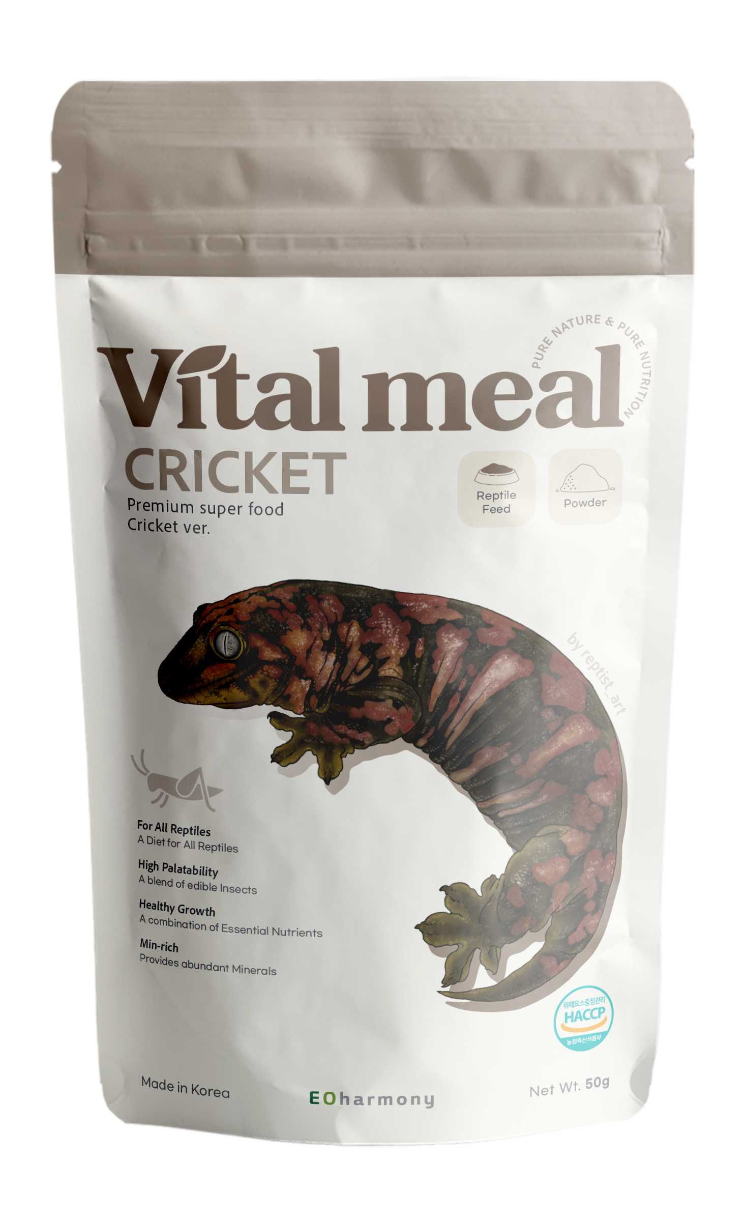 Vital meal CRICKET-Futterbrei aus Insekten-