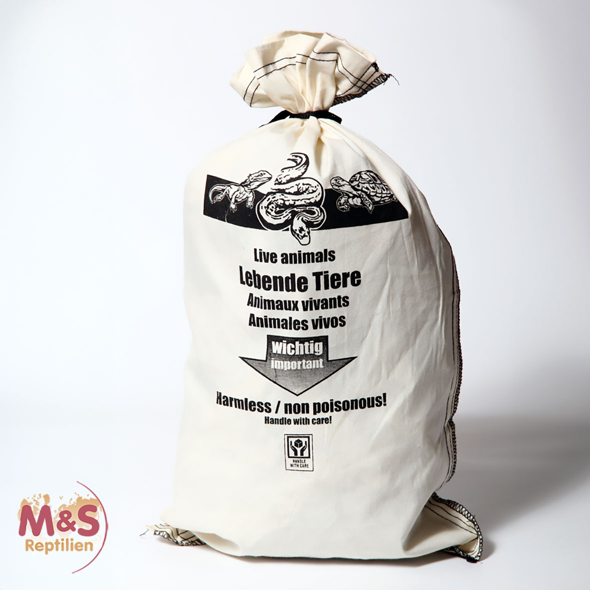 Schlangenbeutel, ungiftige Tiere (ca. medium Größe)