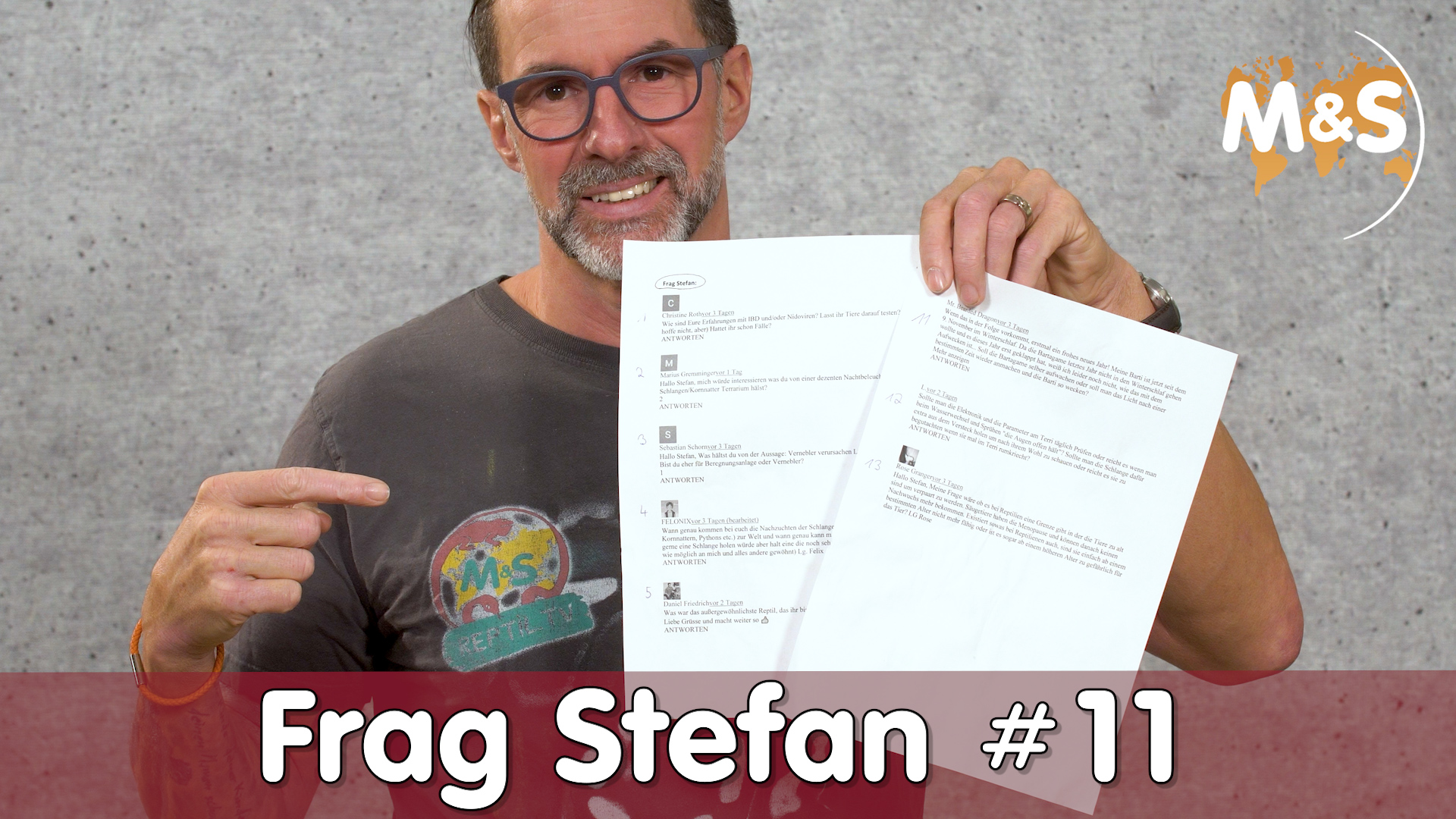 Frag Stefan #11 | Ihr fragt, ich antworte! | Reptil TV