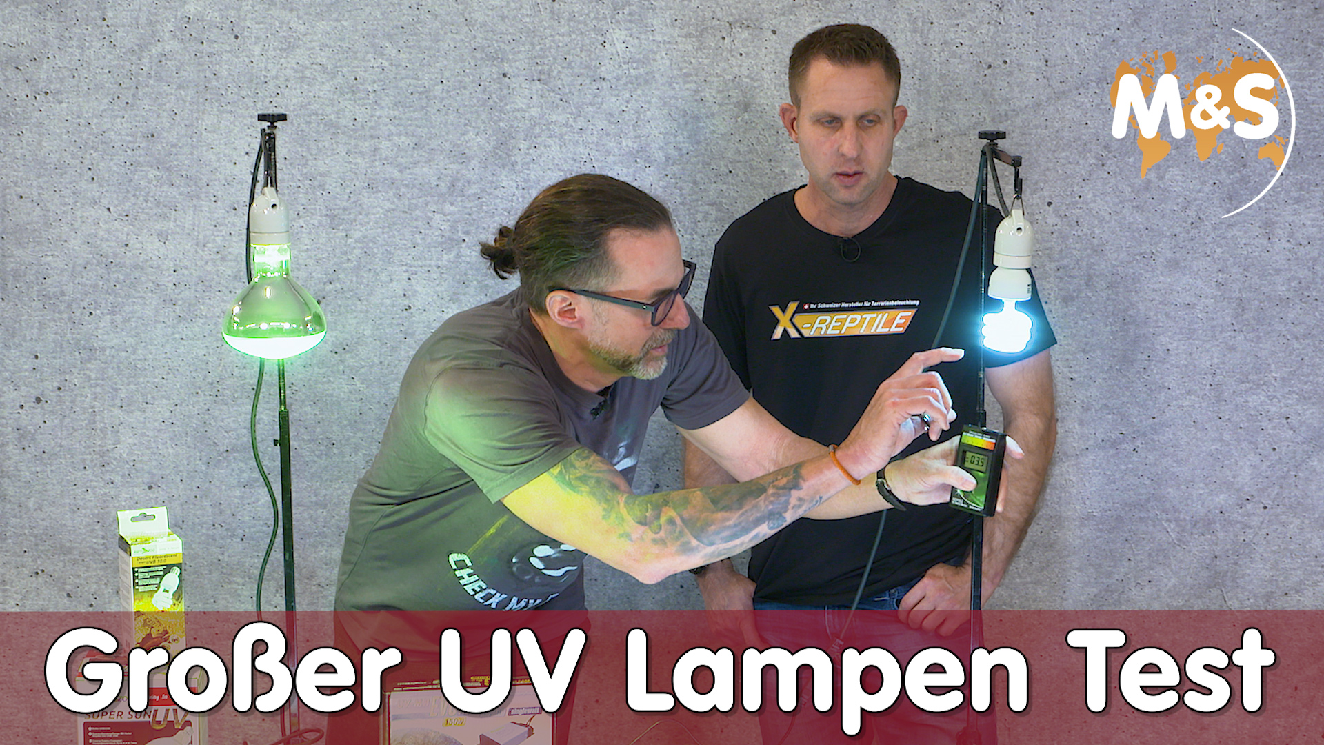 Günstig vs. Teuer, lohnt sich das? | Der große UV Lampen Test bei Reptil TV