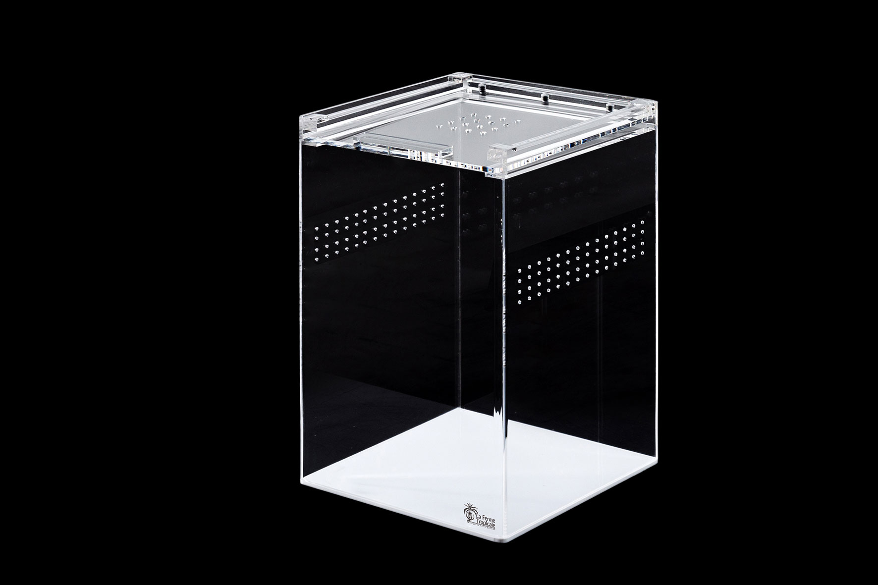 ReptiZoo PlexiglasHOCHterrarium (Aufzuchtterrarium) 30,5 x 30,5 x 45 cm weiß (ACR09)