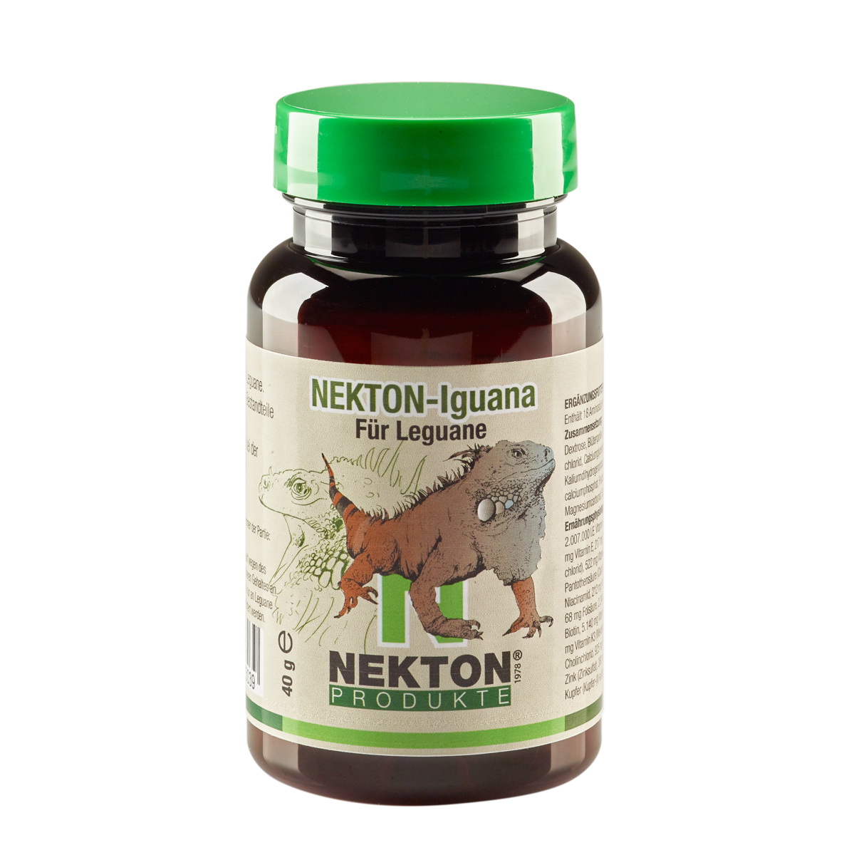 Nekton, Iguana, Ergänzungsfutter für Leguane (40 g)