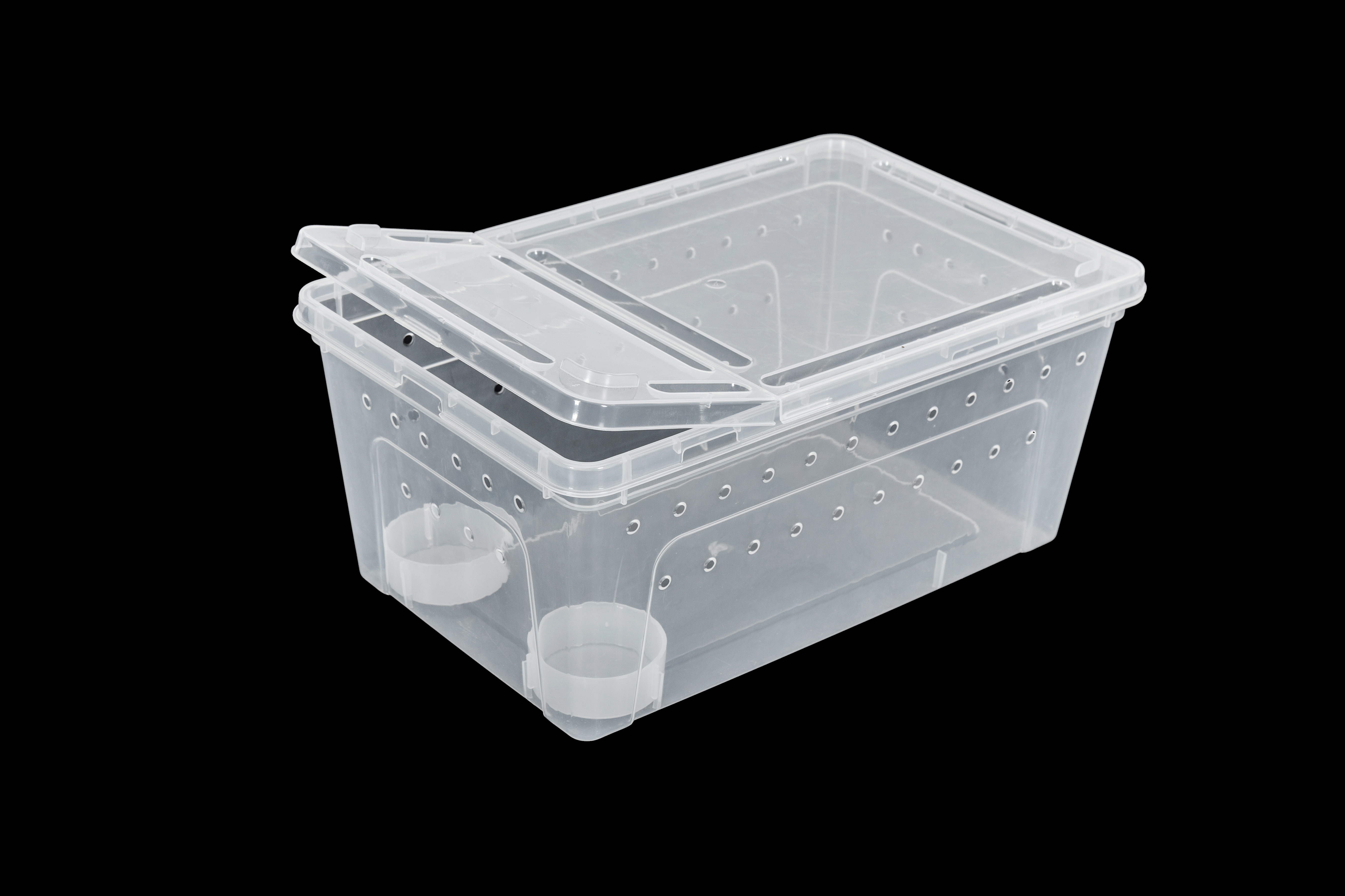 ReptiZoo Aufzuchtbox (RT2016L), mit Wasserschale, Größe L, 32x22x15cm