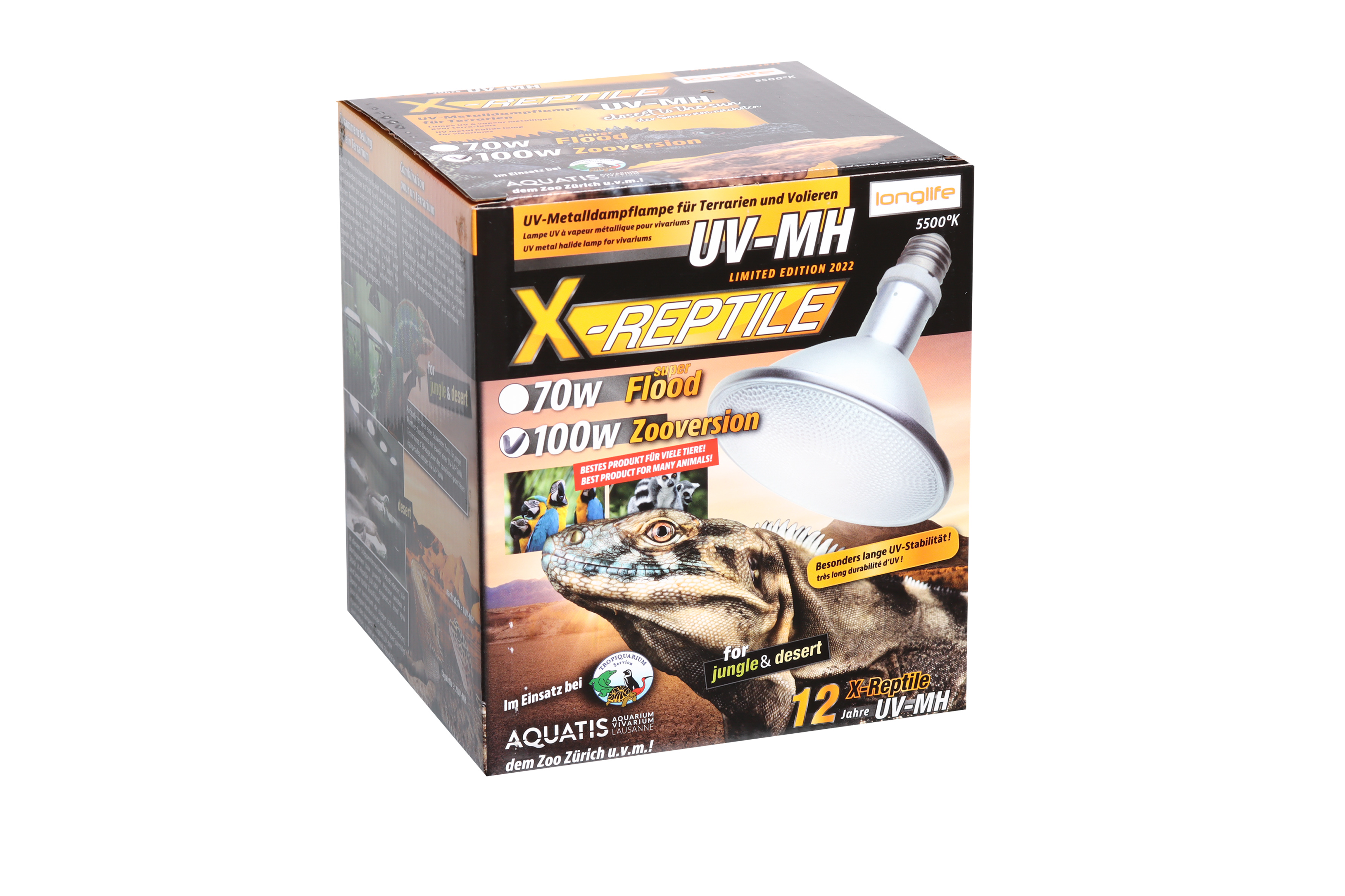 X-Reptile HID-Lampe (UV-Lampe) 100 Watt  ( ZOO-Version)