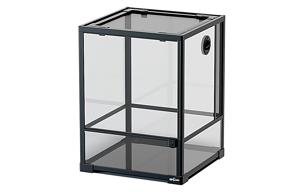 ReptiZoo Glasterrarium 45x45x60cm mit Schwenktüre, zerlegbar - verschickbar! RK0110S (ohne Inhalt)-