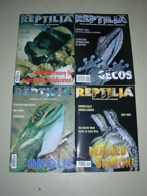 Reptilia, Jahresabonnement; neu:8,60 EUR statt 7,80 EUR