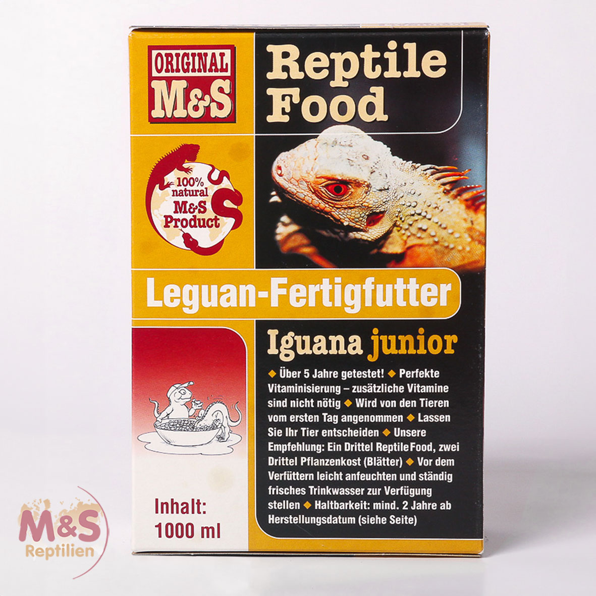 Reptile Food, Iguana Junior (1000 ml)