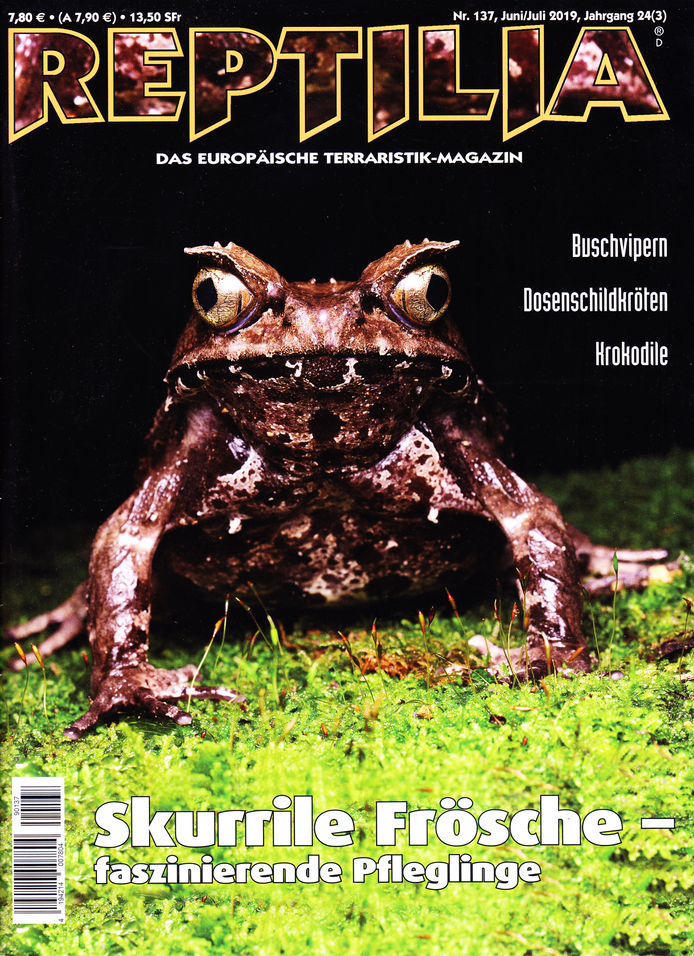 Reptilia Nr.137 Juni/Juli 2019