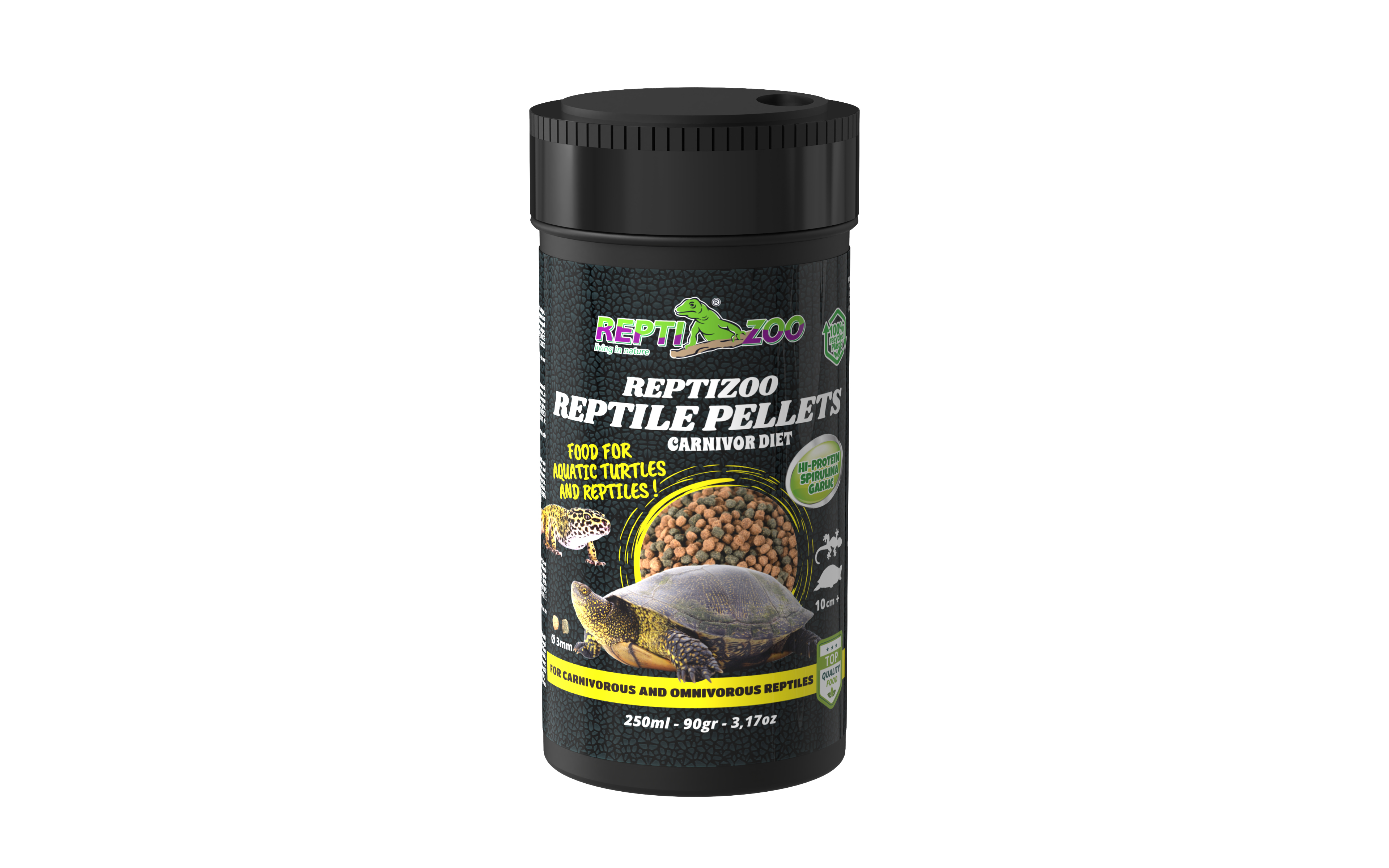 ReptiZoo Carnivor Pellets (REPTILE PELLETS - CARNIVOR DIET) (wählbare Größe) RCP01