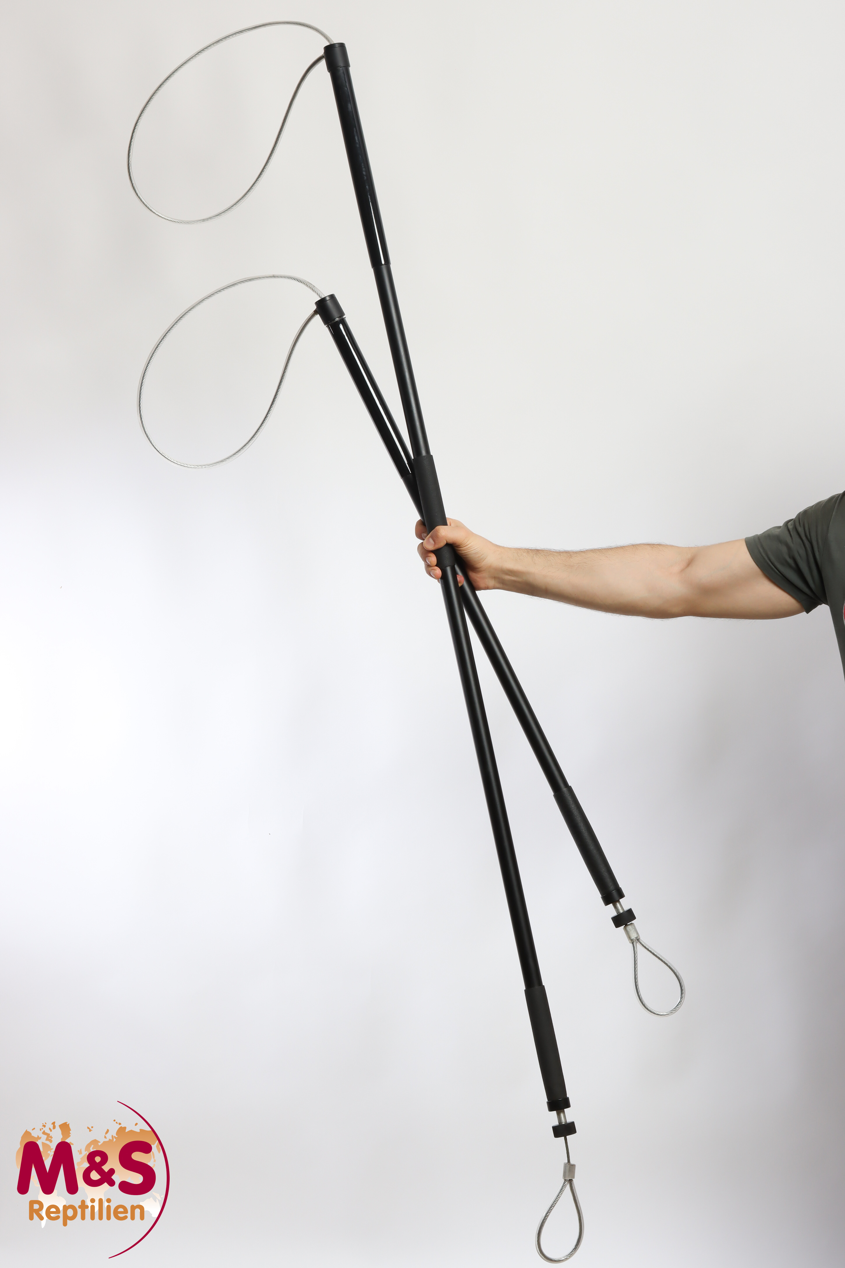Krokodil-Fangstock mit Softgriffen 100 cm (Small)