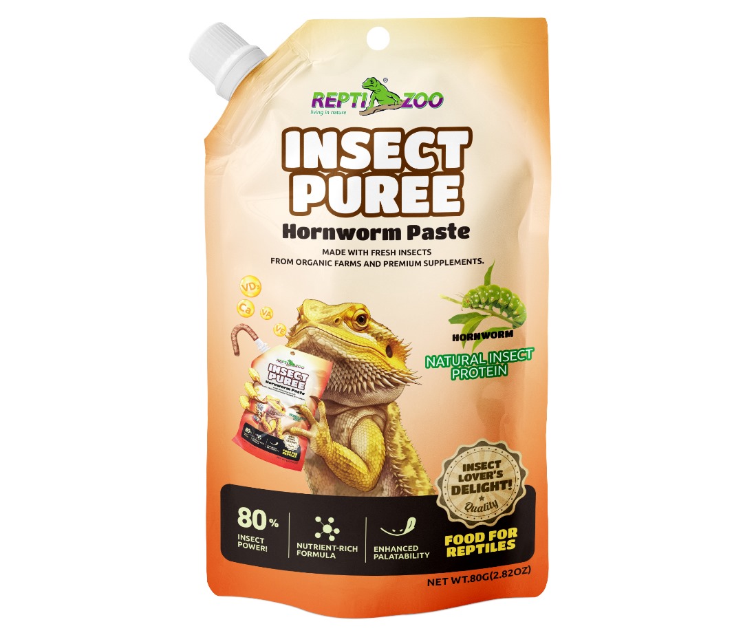 ReptiZoo Insect Puree - Hornwurm Paste 80g ( 10x8g)  (HCP26)