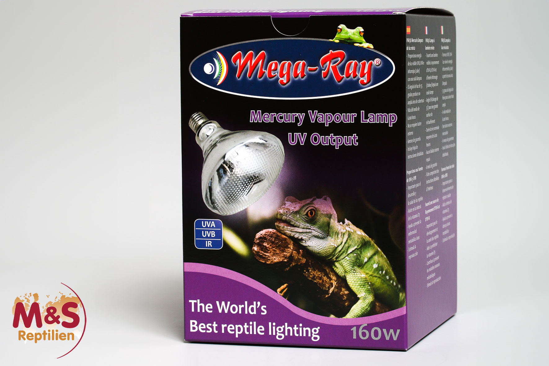 Mega Ray FLOOD (UV-Mischlichtlampe) 160 Watt