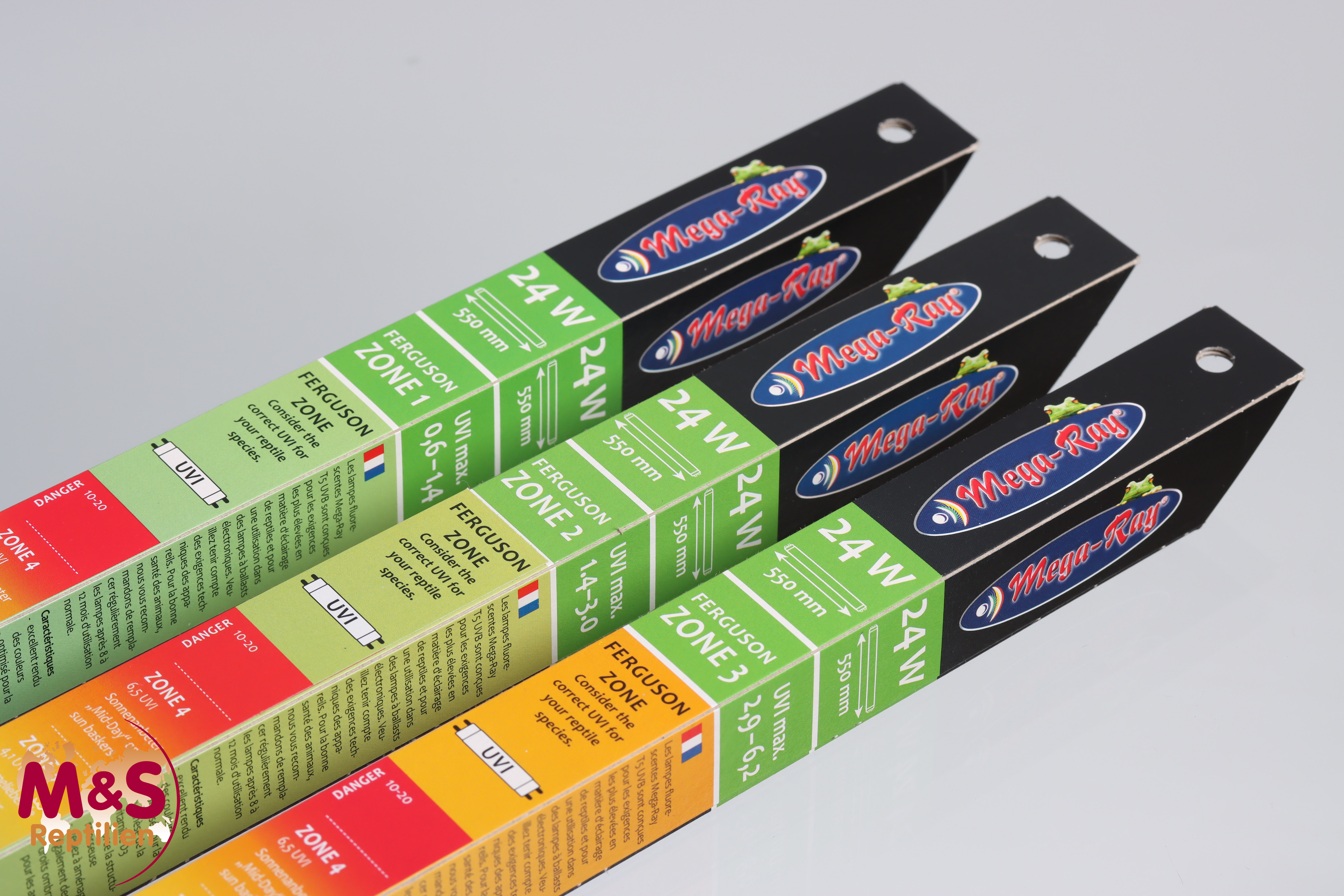 Mega Ray 2.4 UVB T5 Leuchtstoffröhre 24 Watt - ZONE 1 ( 55 cm )