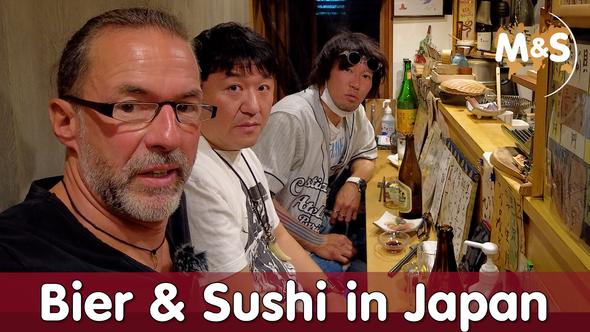 Bier & Sushi in Japan | Reptiles Show afterhour party