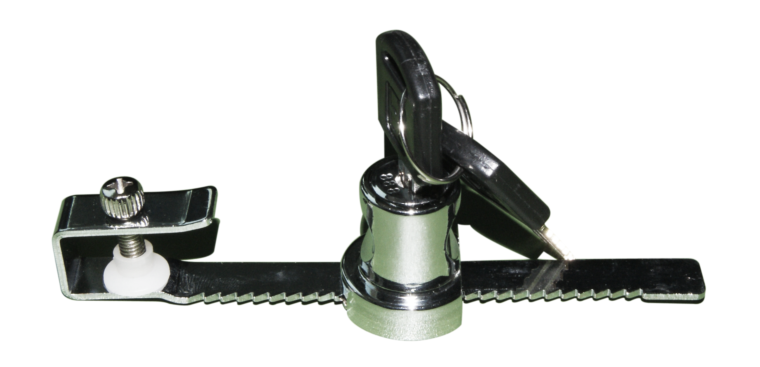 ReptiZooTerrarienschloss aus Alu 90mm (RL090)