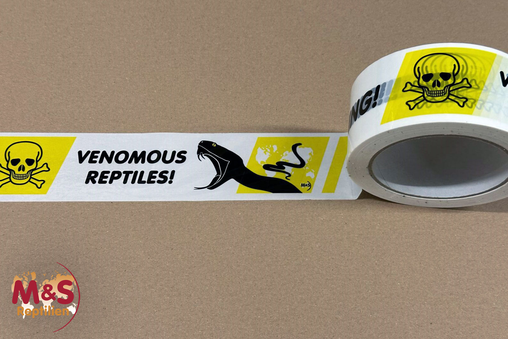 Klebeband "Venemous Reptiles"